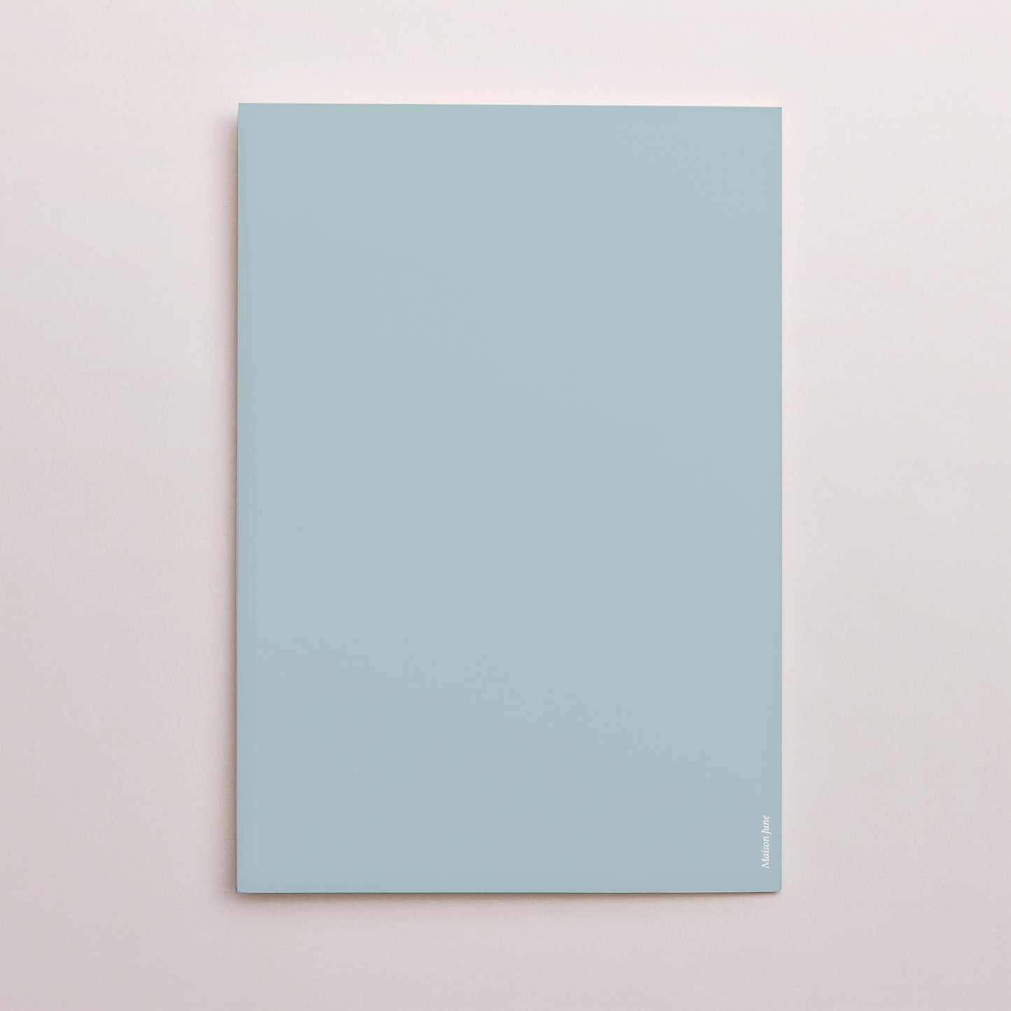 Menukaart Doop Dubbel portretvenster Duif, gebloemde hoofdband, blauw foto N° 3