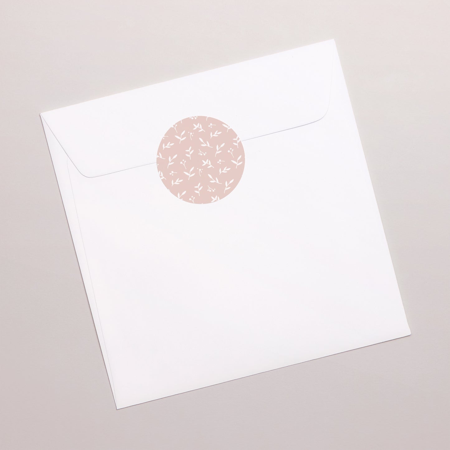 Sticker Geboorte Cirkel Brin de bonheur, rose tendresse foto N° 3