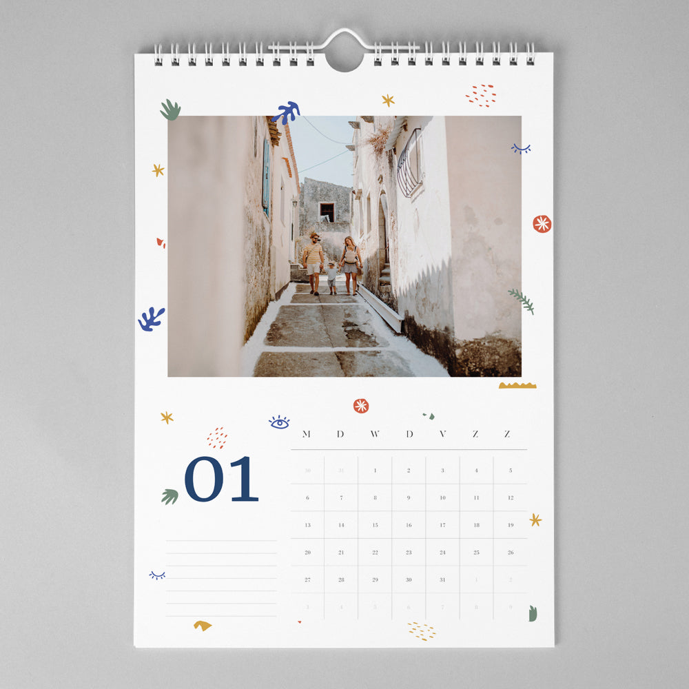Kalender Eindejaar Muraal A3 Op de manier van het fauvisme foto N° 1