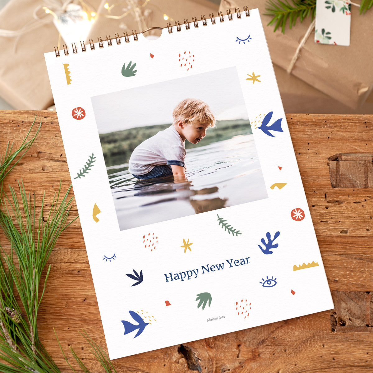 Kalender Eindejaar Muraal A3 Op de manier van het fauvisme foto N° 2