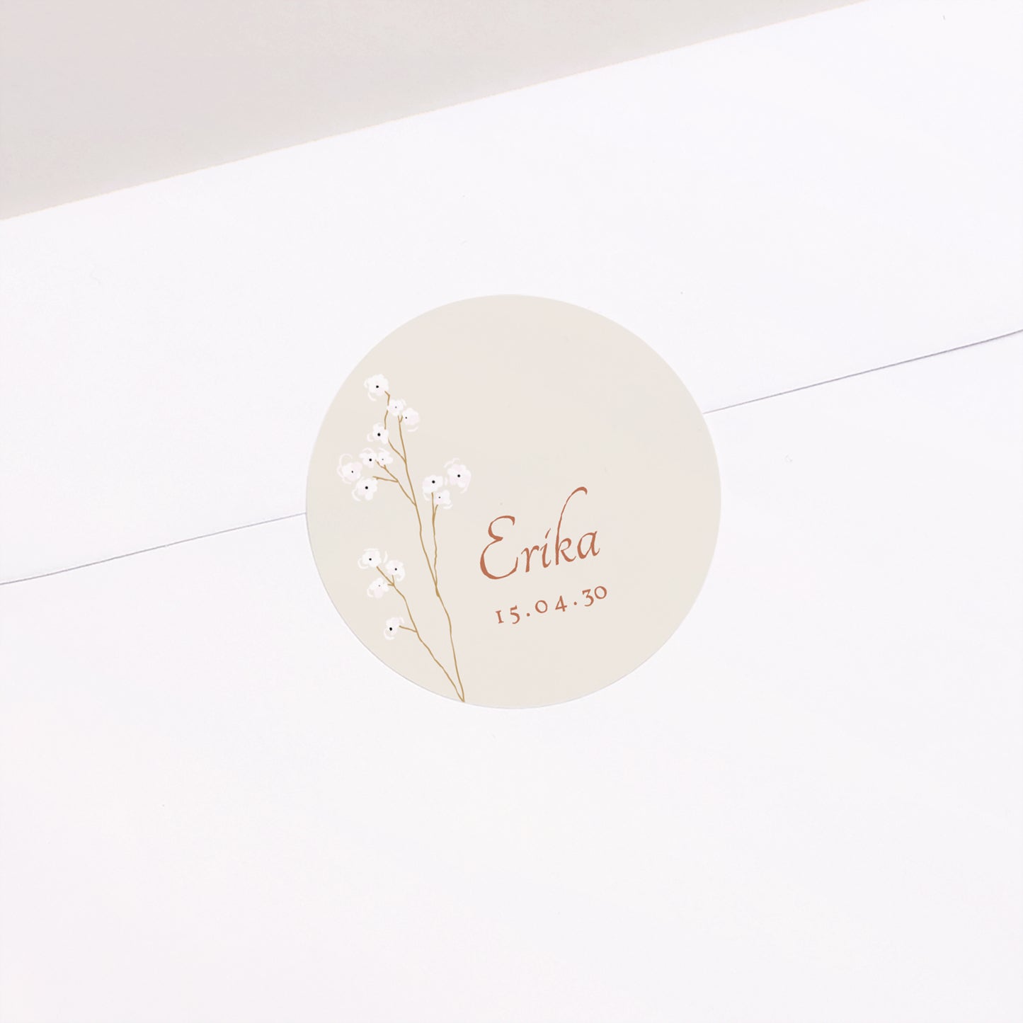 Sticker Doop Cirkel Zenpad, Japanse vazen, Dubbele paneel foto N° 1