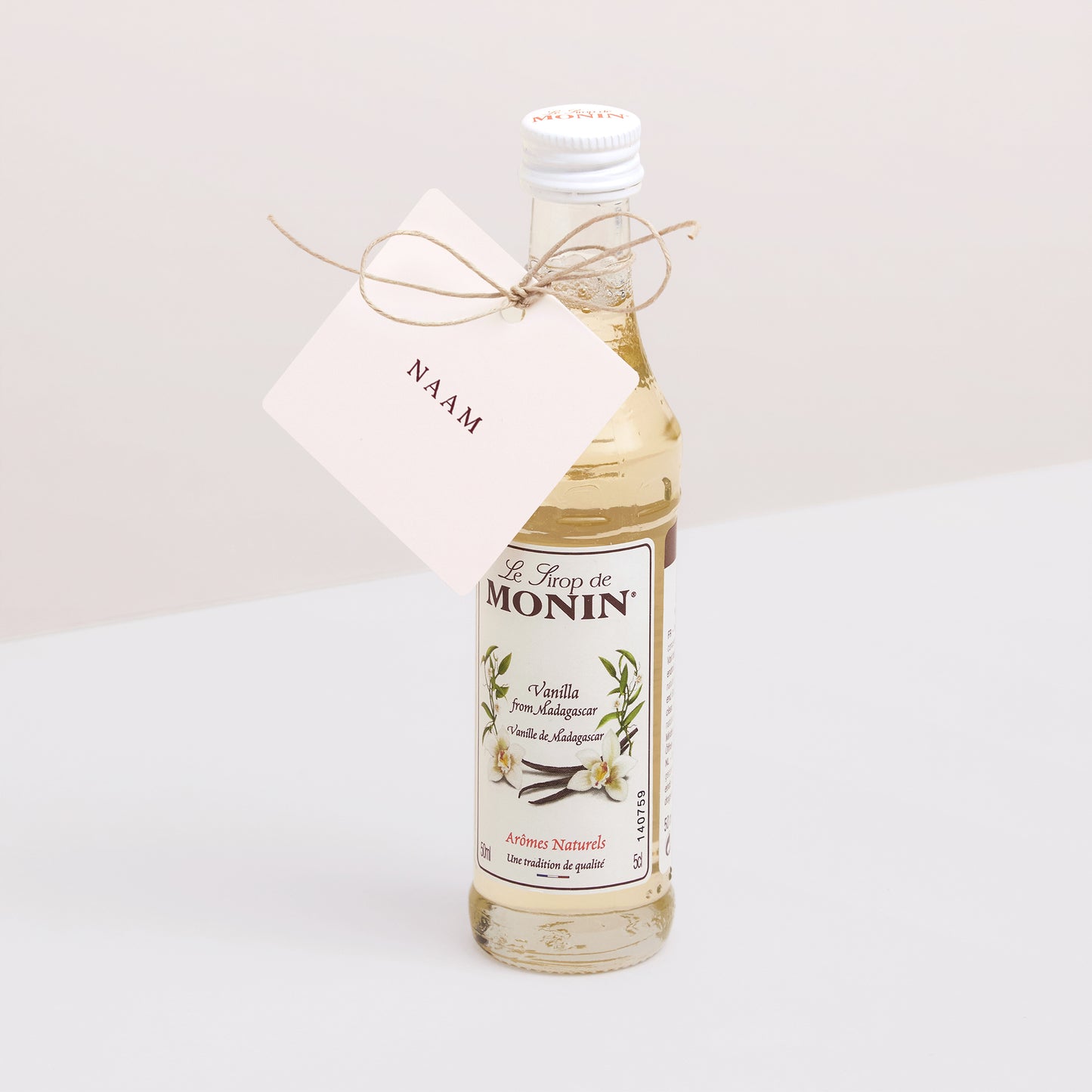 Cadeaulabel Huwelijk Vierkant Palma Terracotta foto N° 3