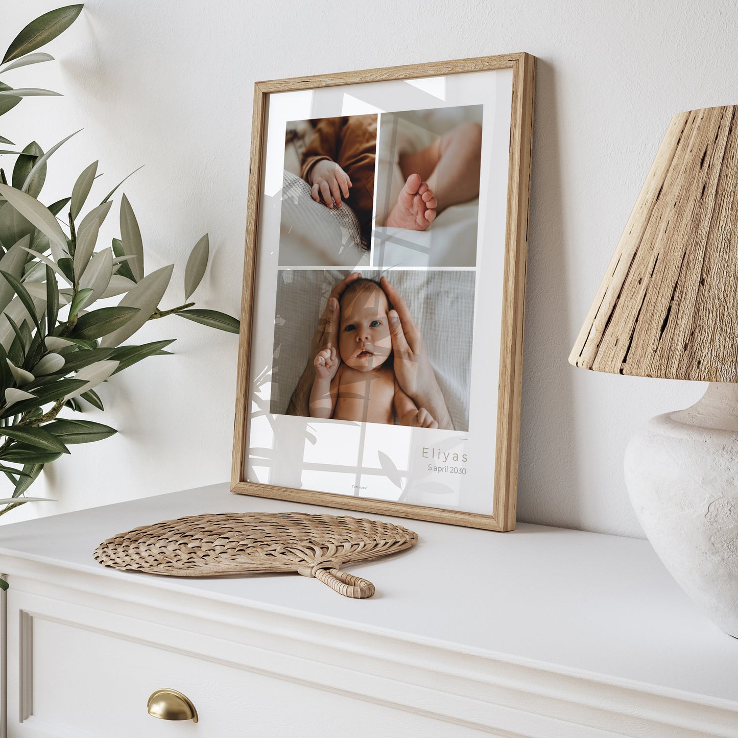 Poster Geboorte Portret Multi foto foto N° 5