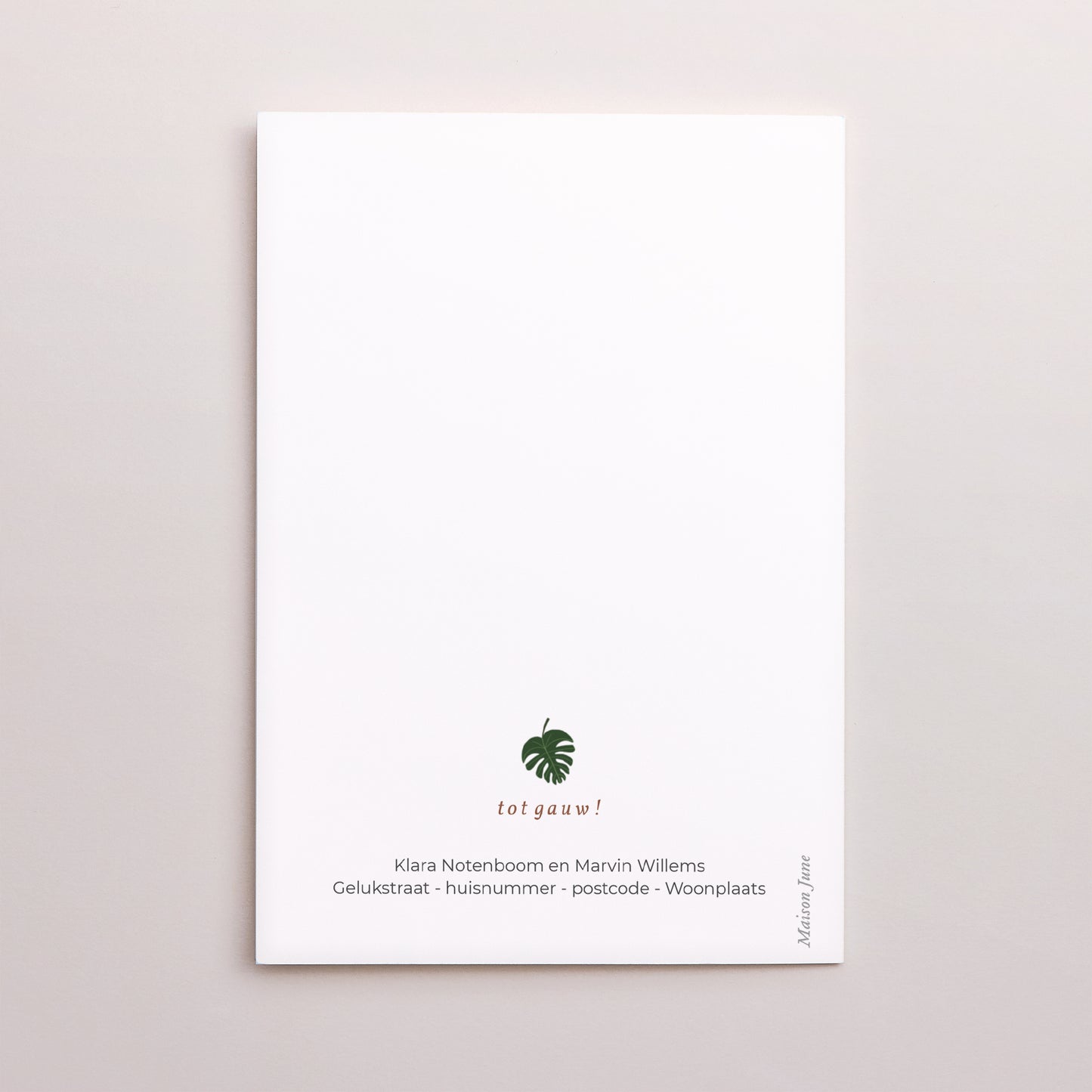 Uitnodigingskaart Geboorte Dubbel portretvenster Mobiele safari foto N° 3