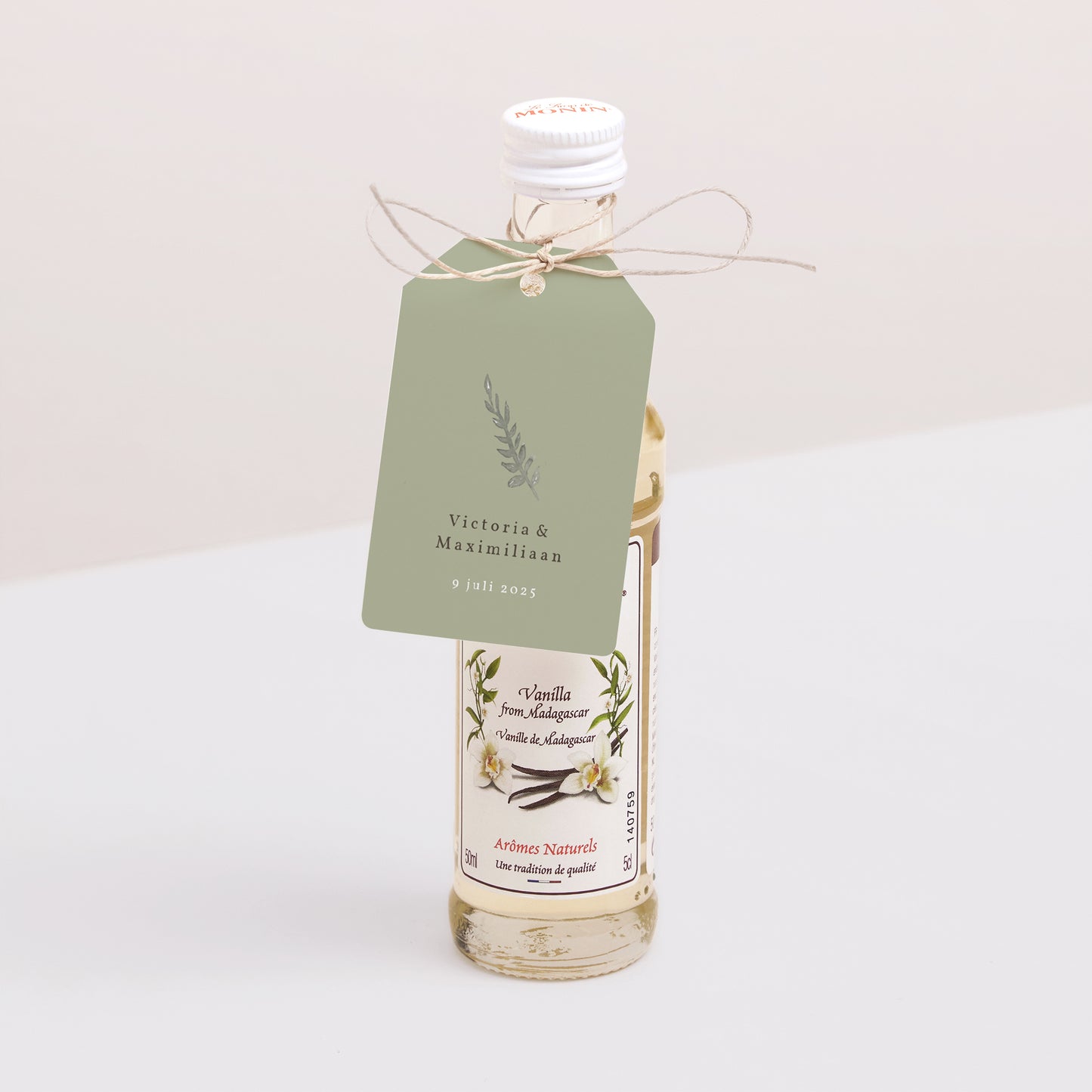 Cadeaulabel Huwelijk Vlag Neo Platteland foto N° 3
