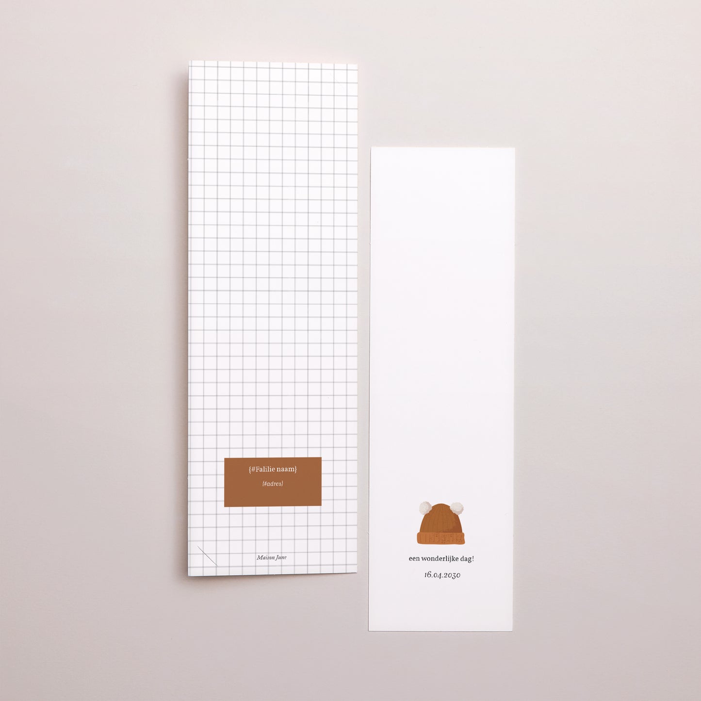 Uitnodigingskaart Geboorte Fotocabine bladwijzer Kleine Rode Panda foto N° 3