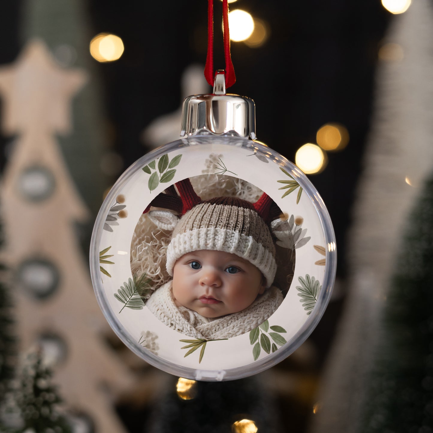 Kerstbal Eindejaar Ronde Boule Doux Noël foto foto N° 1
