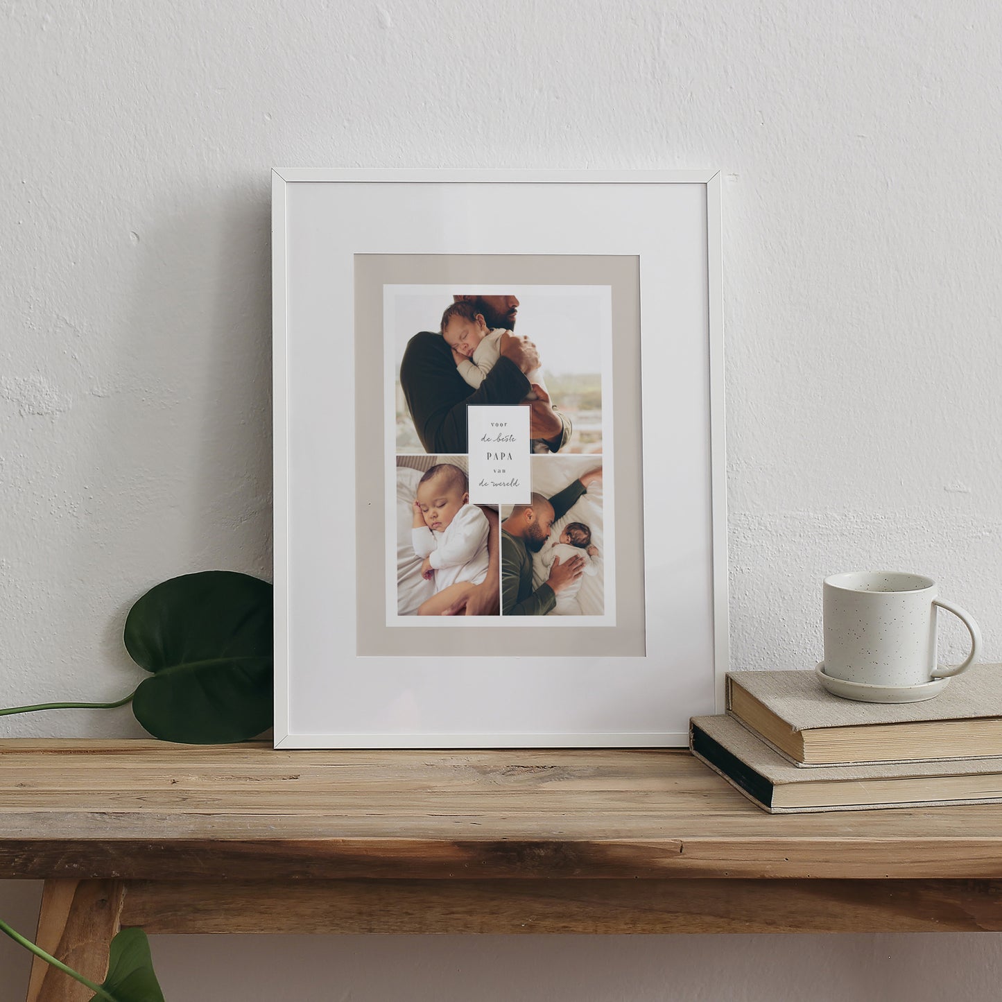 Poster Objecten Portret De beste vader ter wereld foto N° 3