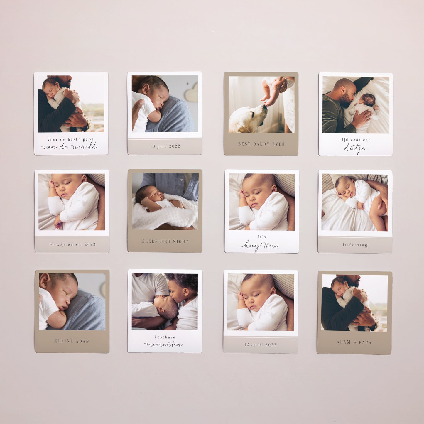 Magneet Objecten Set van 12, magnetisch De beste vader ter wereld foto N° 1