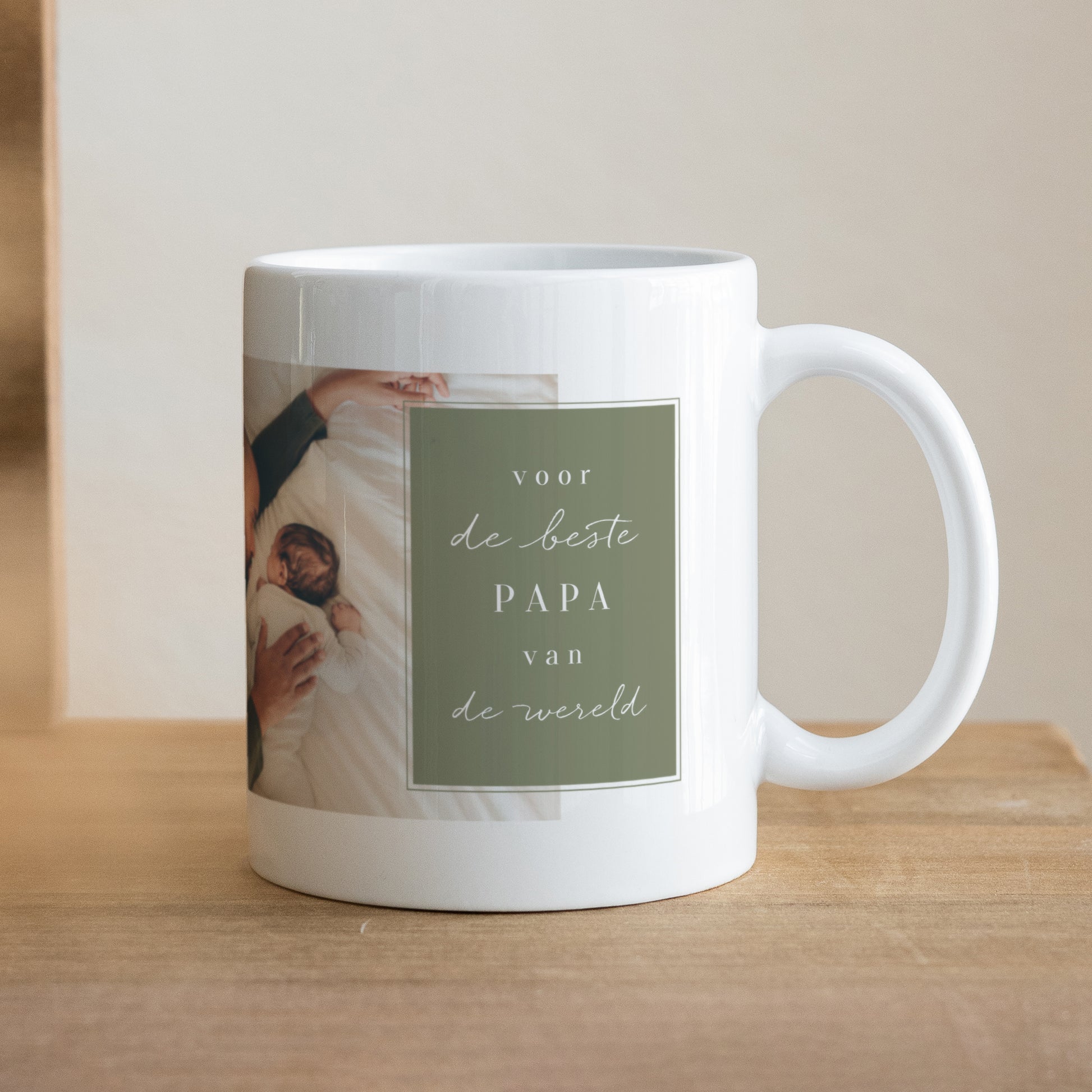 Mok Objecten Wit De beste papa ter wereld - Kaki foto N° 1
