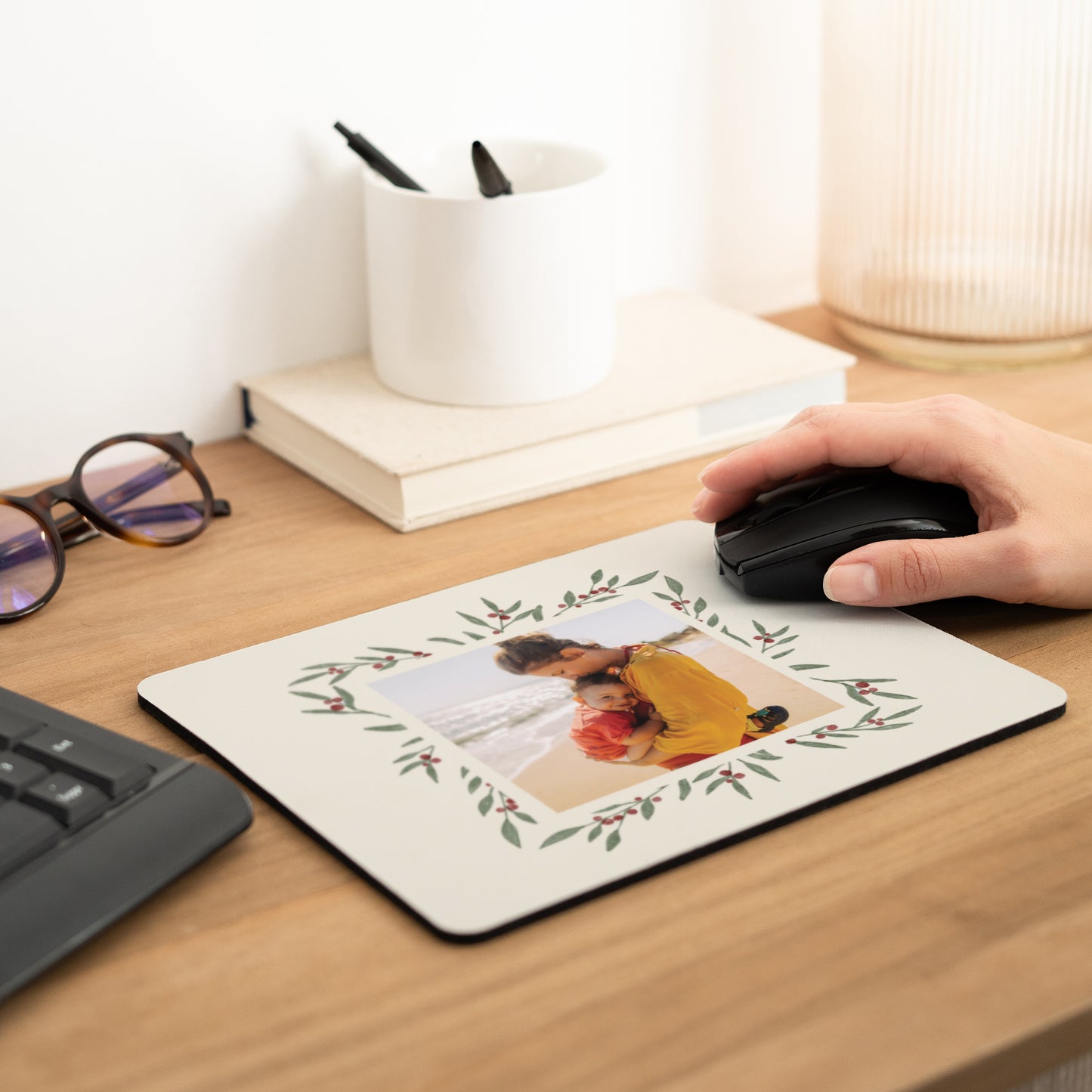 Muismat Eindejaar Rechthoek Plantenomheining foto N° 2