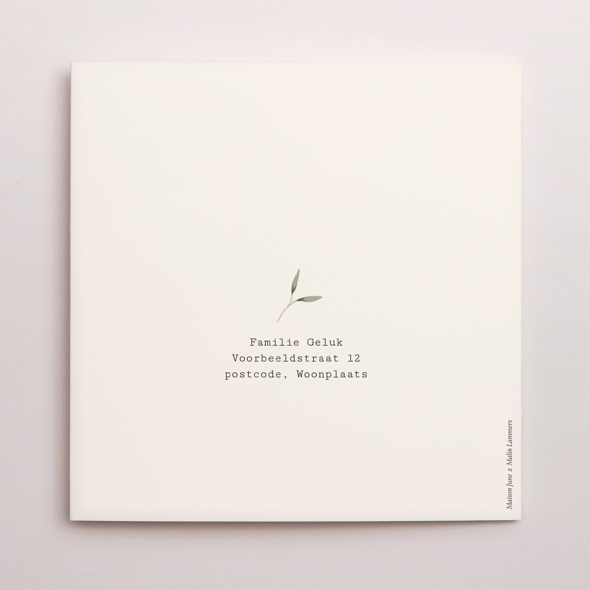 Kerstkaart Eindejaar Dubbel vierluik Kerstmis Kroon V foto N° 3