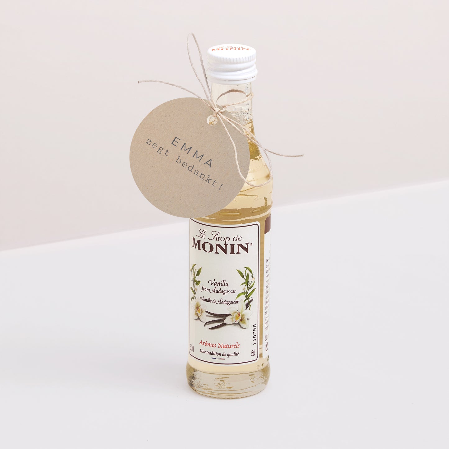 Cadeaulabel Geboorte Ronde Kraft Pictos foto N° 3