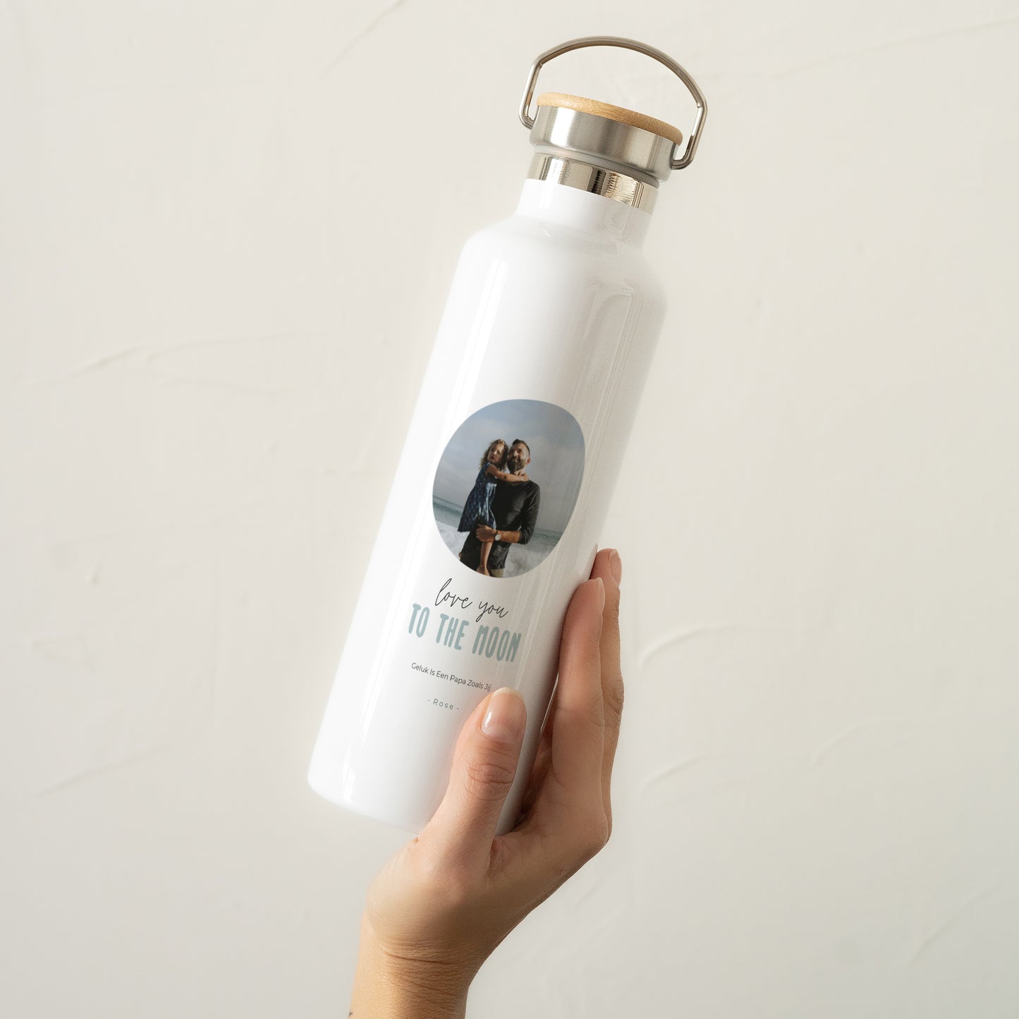 Drinkfles Objecten 75 cl Naar de maan III foto N° 2