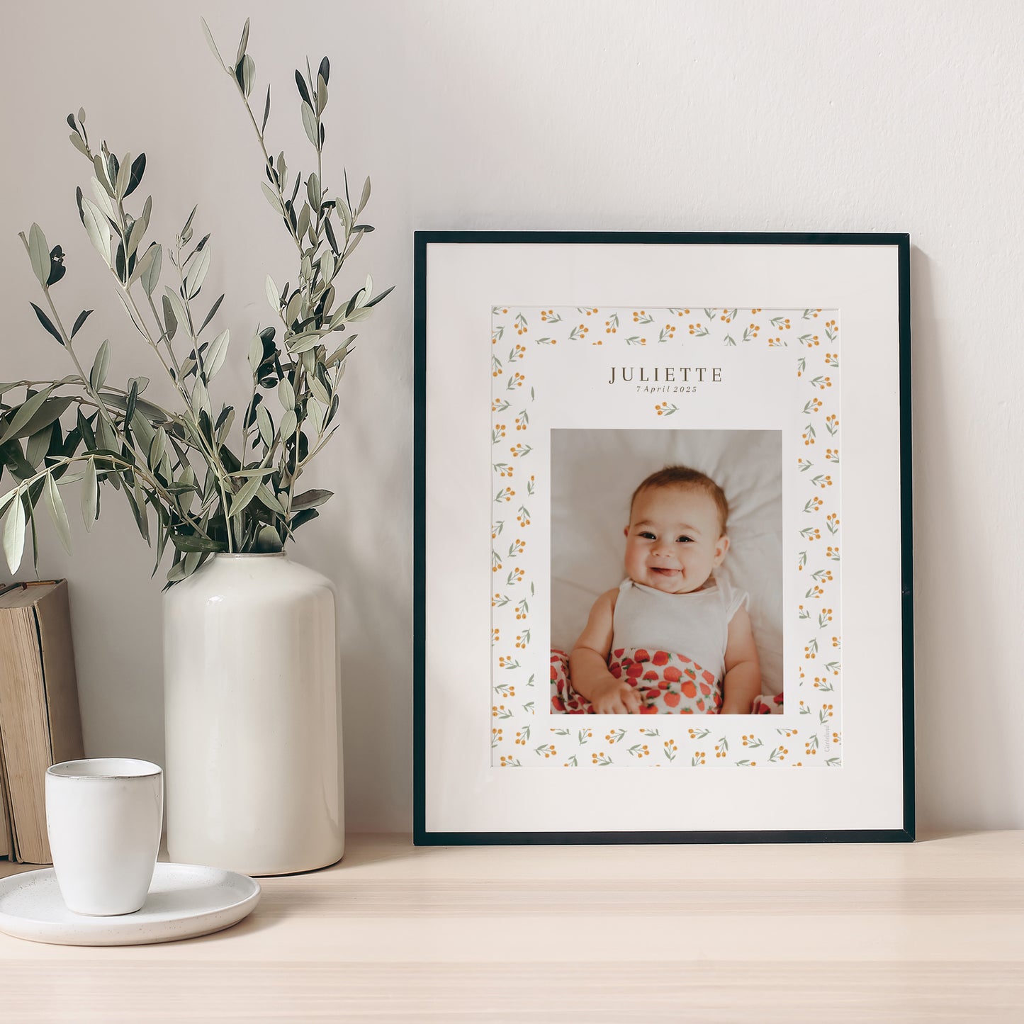 Poster Geboorte Portret Poussin & motieven foto N° 1