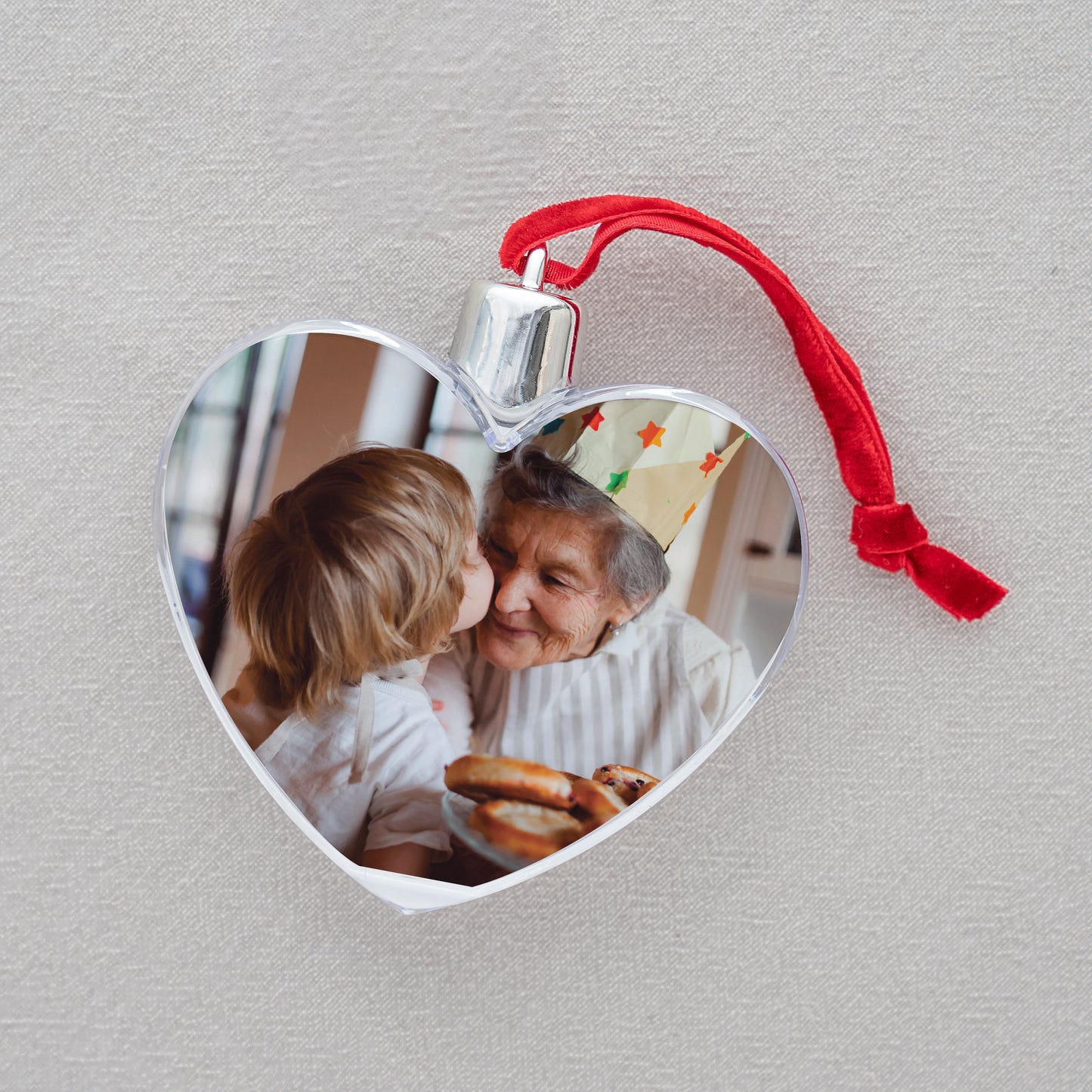 Kerstbal Eindejaar Hart Magie thuis foto N° 2