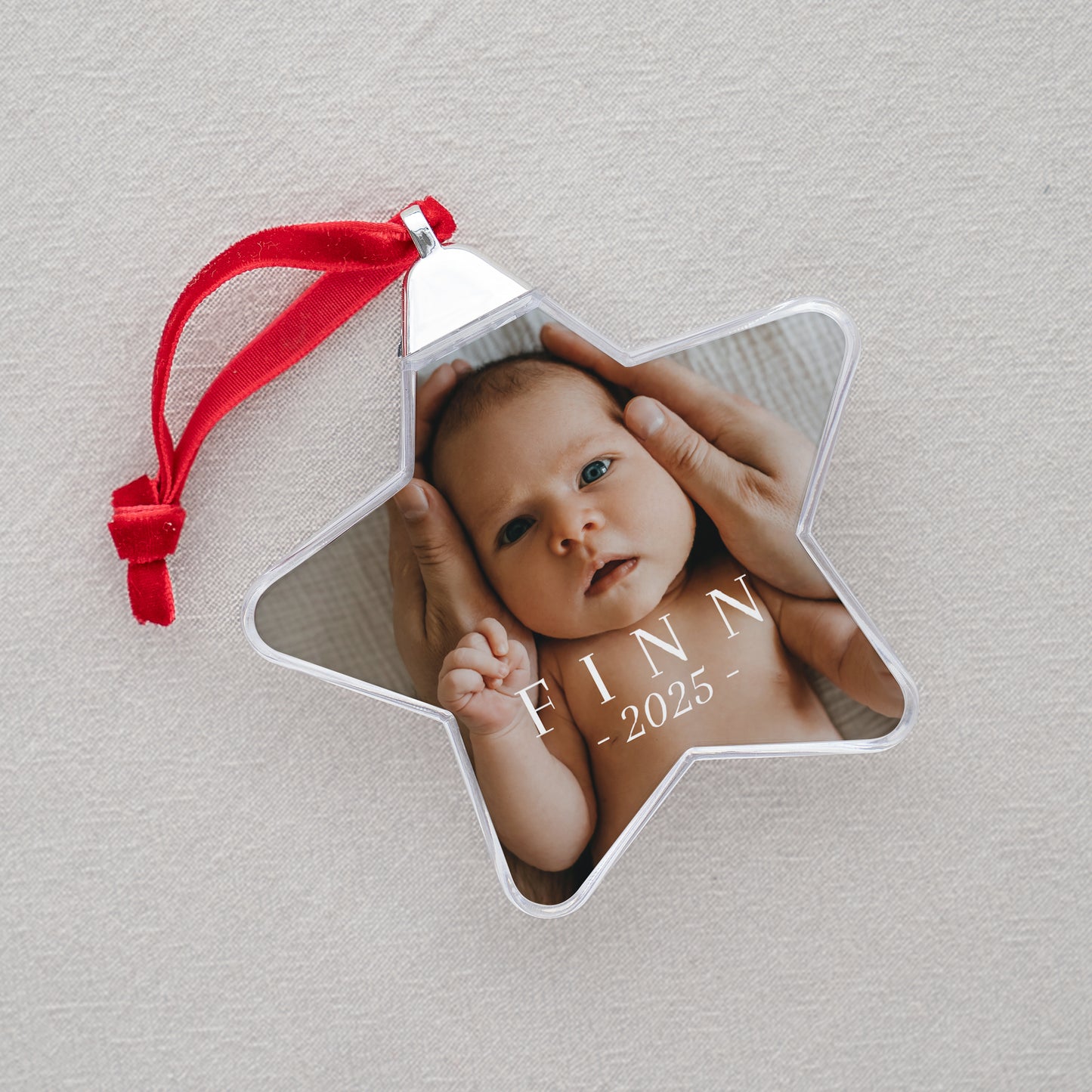 Kerstbal Eindejaar ster Magie thuis foto N° 2