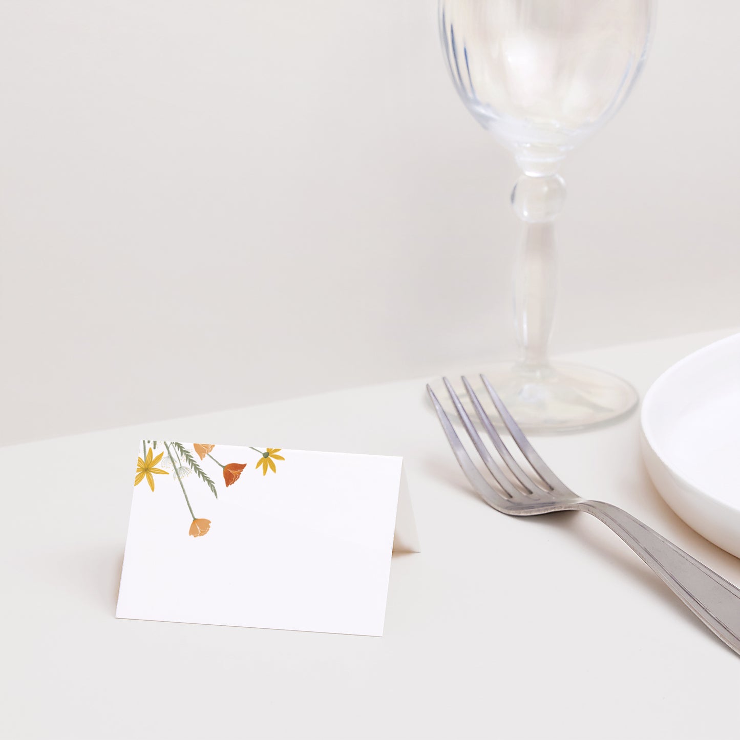 Naamkaartjes Huwelijk 2 luiken foto N° 2