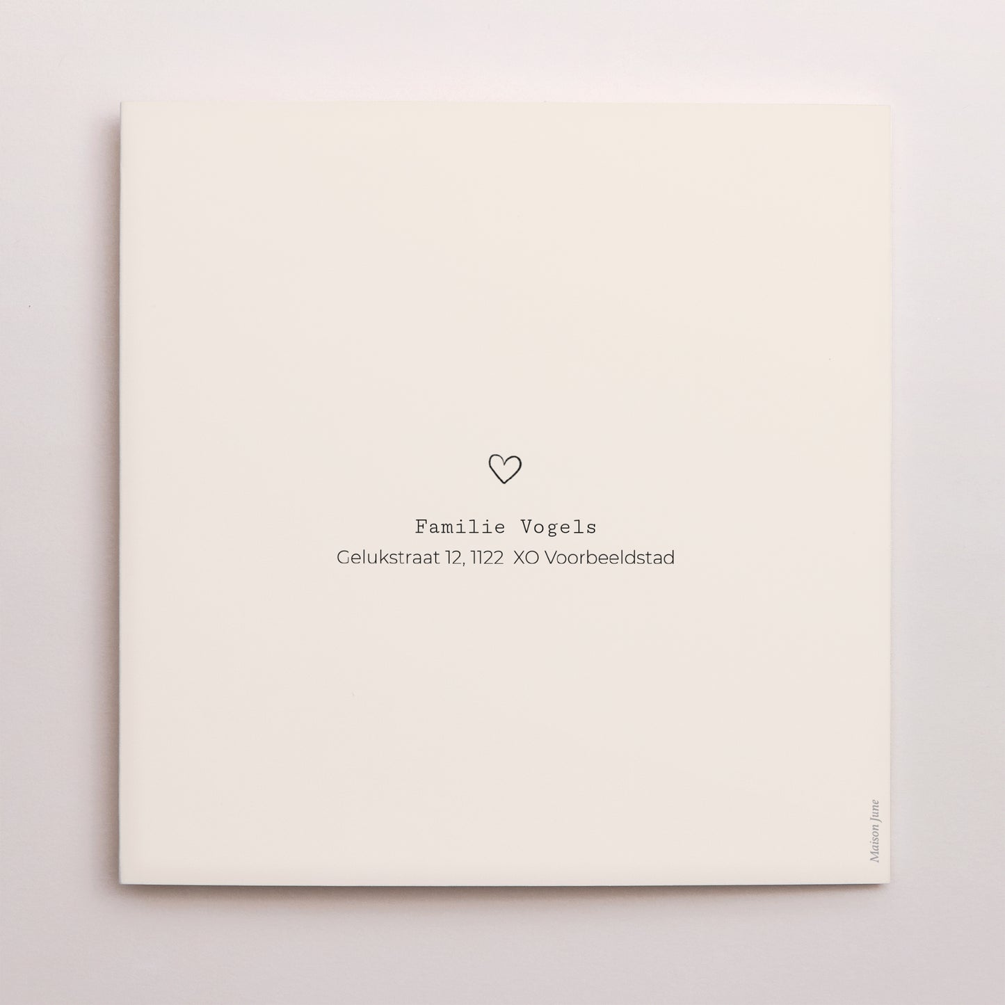 Uitnodigingskaart Geboorte Drieluiks vensteropening Bullet journal Herbarium foto N° 3