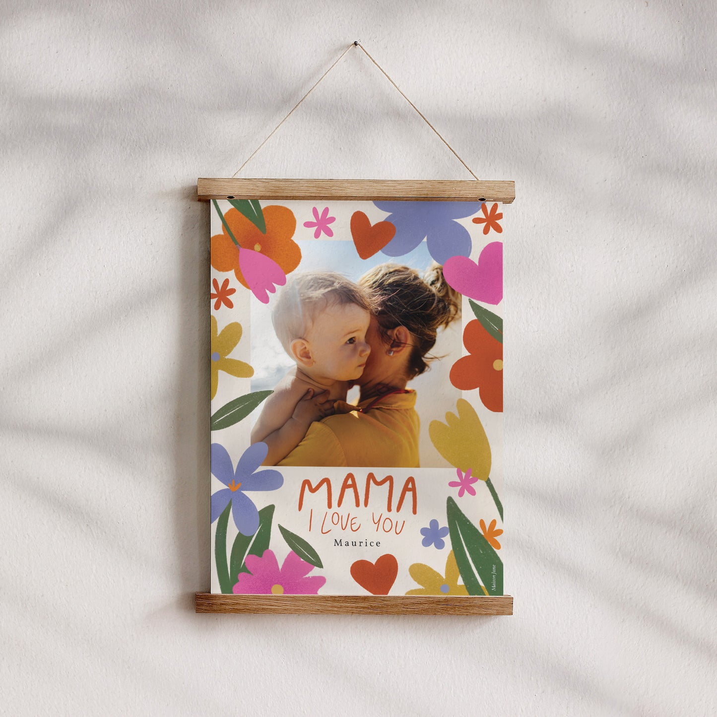 Poster Objecten Portret Mama van Liefde II foto N° 4