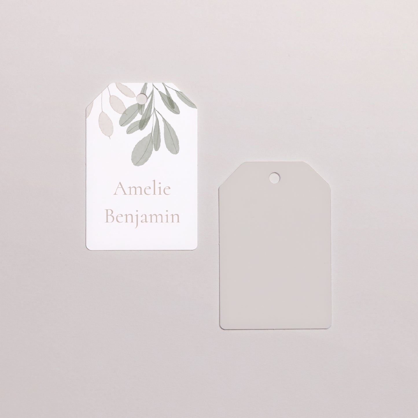 Cadeaulabel Huwelijk Vlag foto N° 1