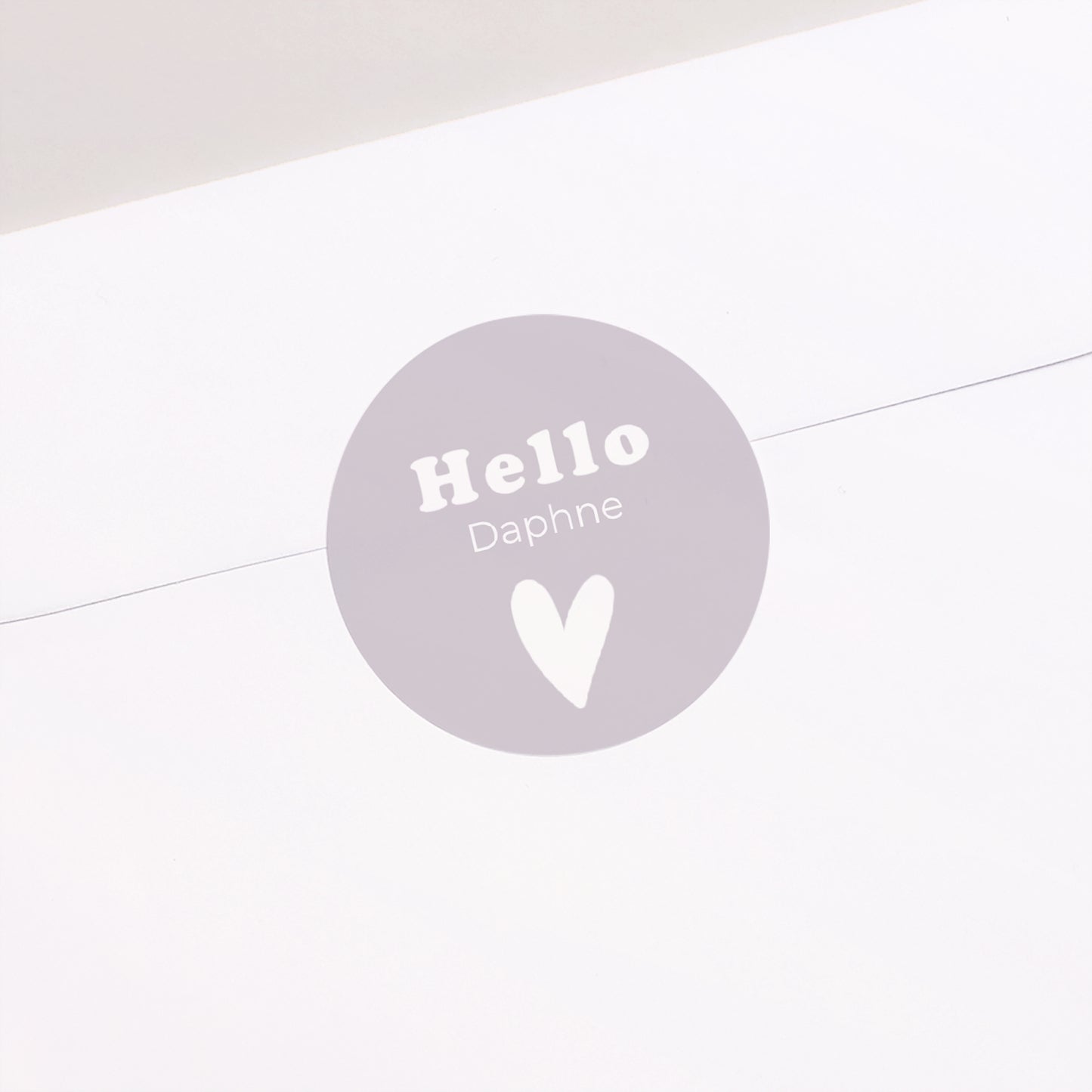 Sticker Geboorte Cirkel Motief hart vergulding foto N° 1