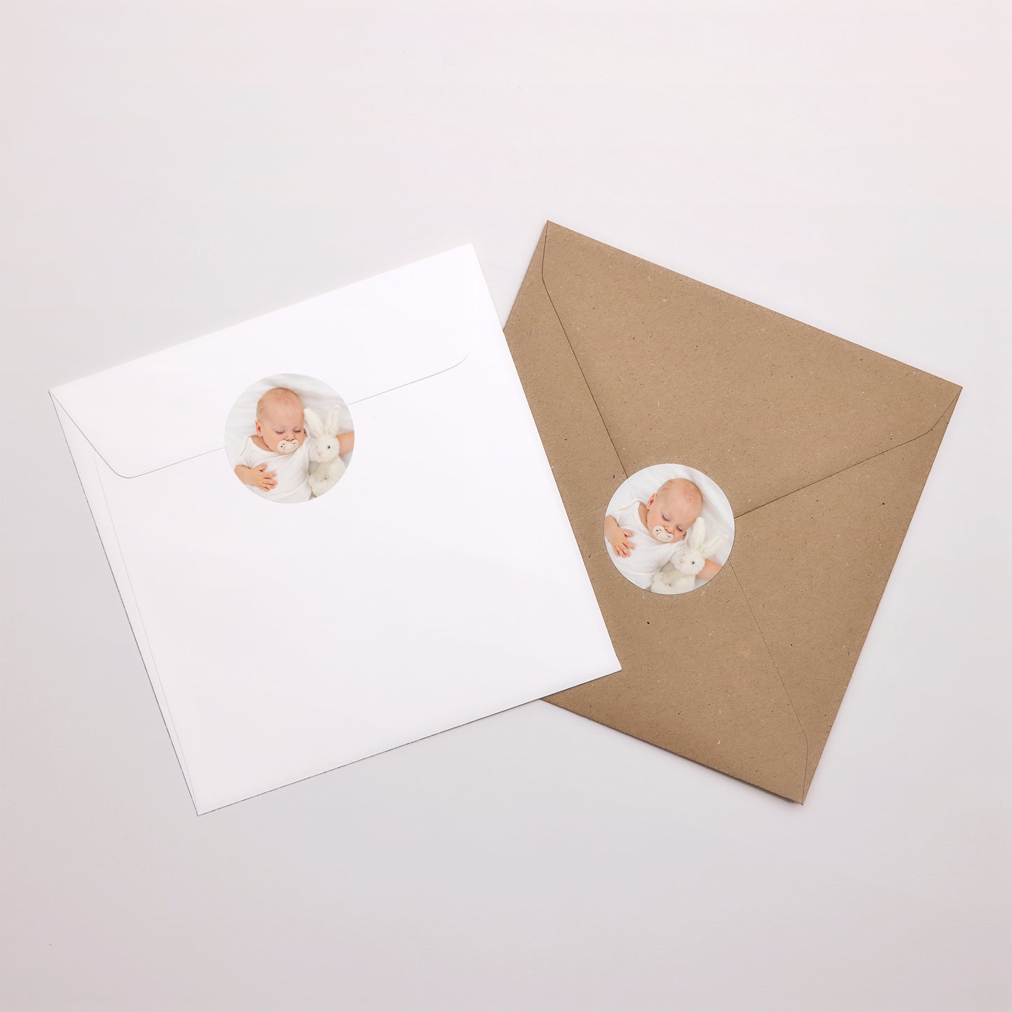 Sticker Geboorte Cirkel gouden pictogrammen foto N° 3