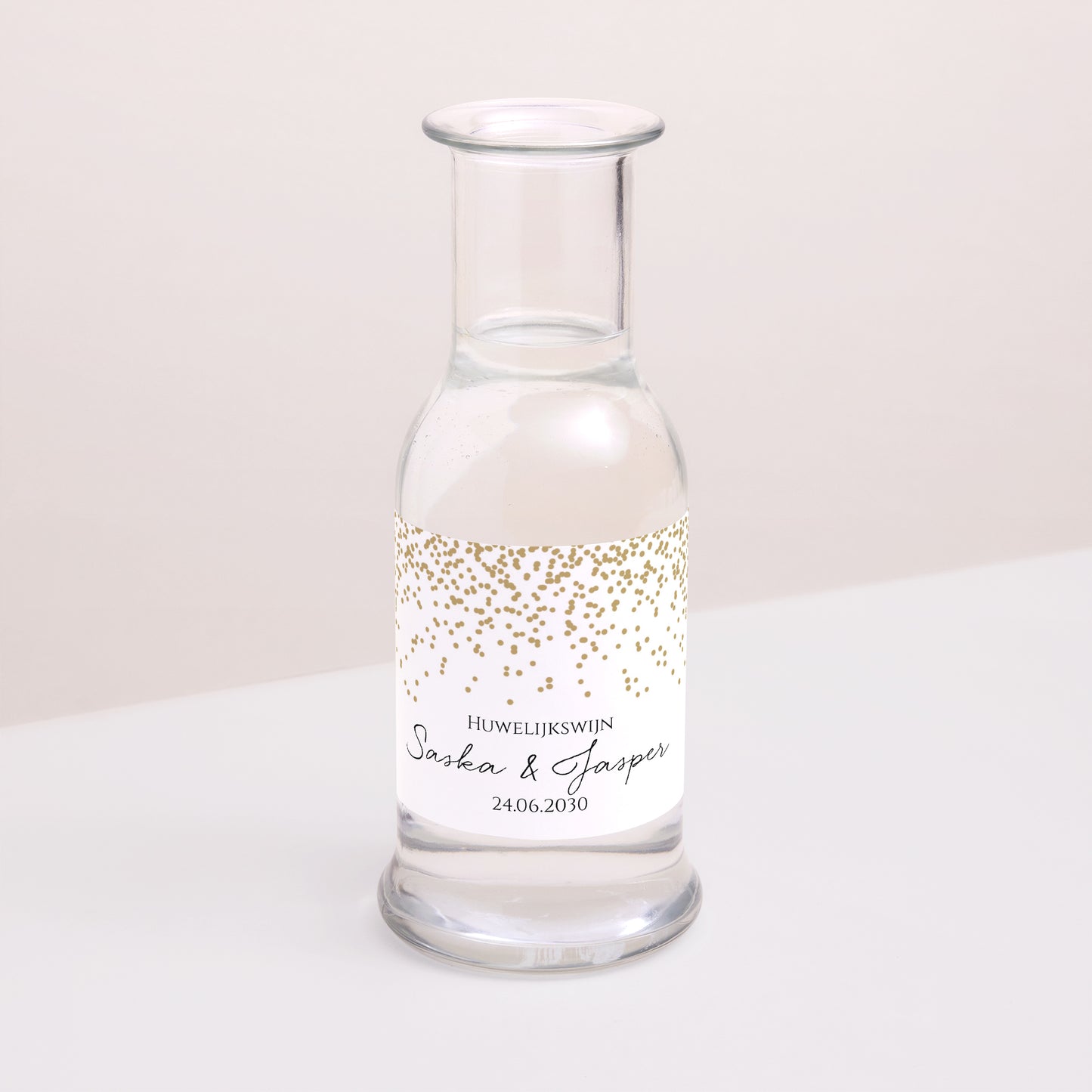 Flesetiket Huwelijk Landschap. foto N° 2