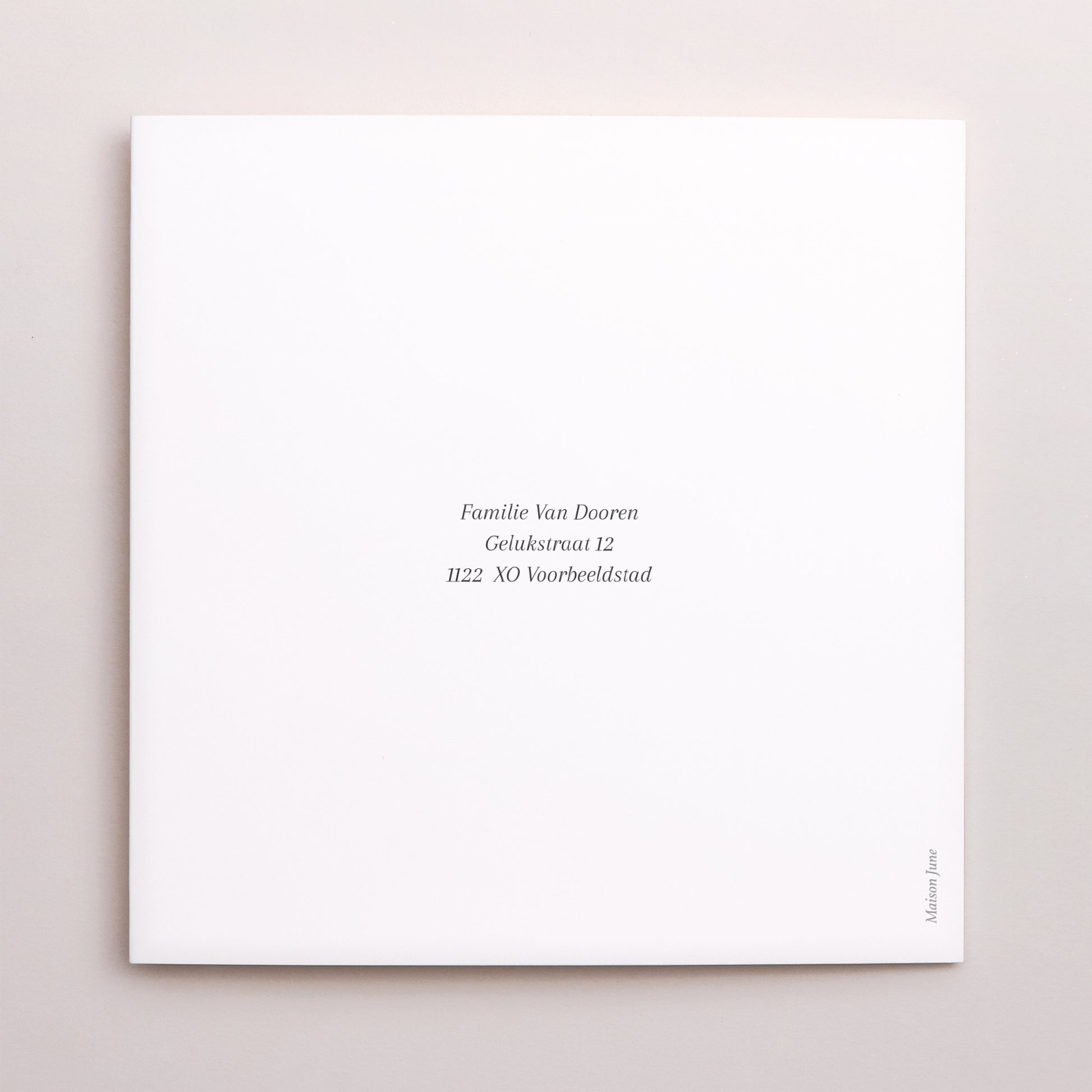 Kerstkaart Eindejaar Dubbel vierluik Rode multifoto's foto N° 3