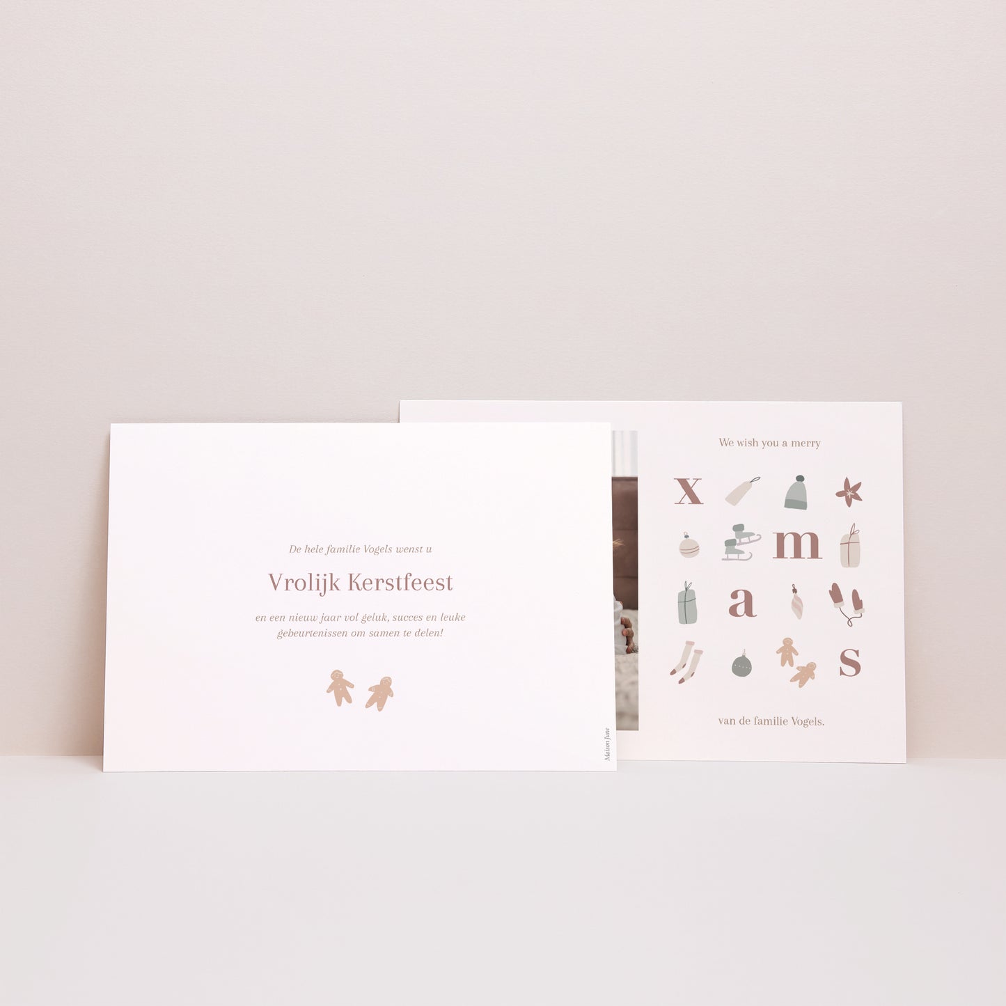 Kerstkaart Eindejaar Landschap Alles voor de winter foto N° 2