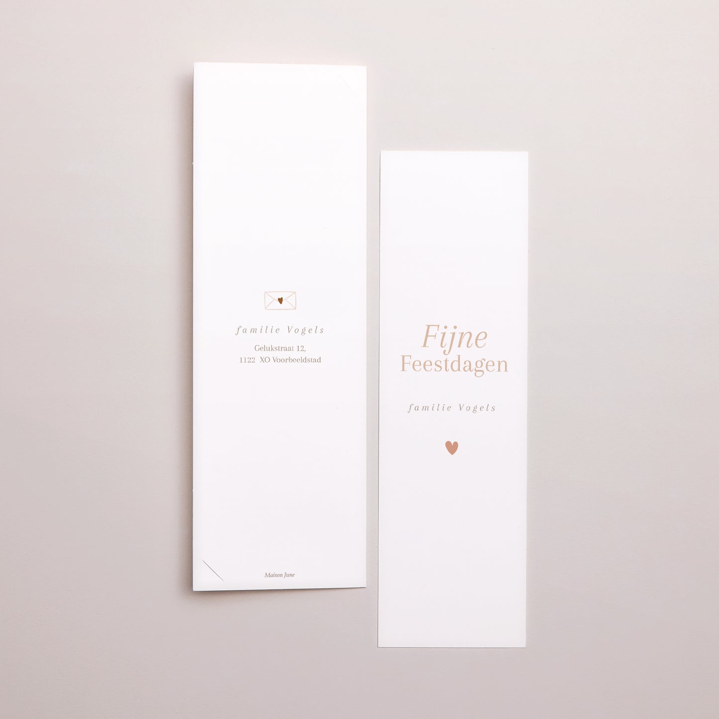 Kerstkaart Eindejaar Fotocabine bladwijzer foto N° 3