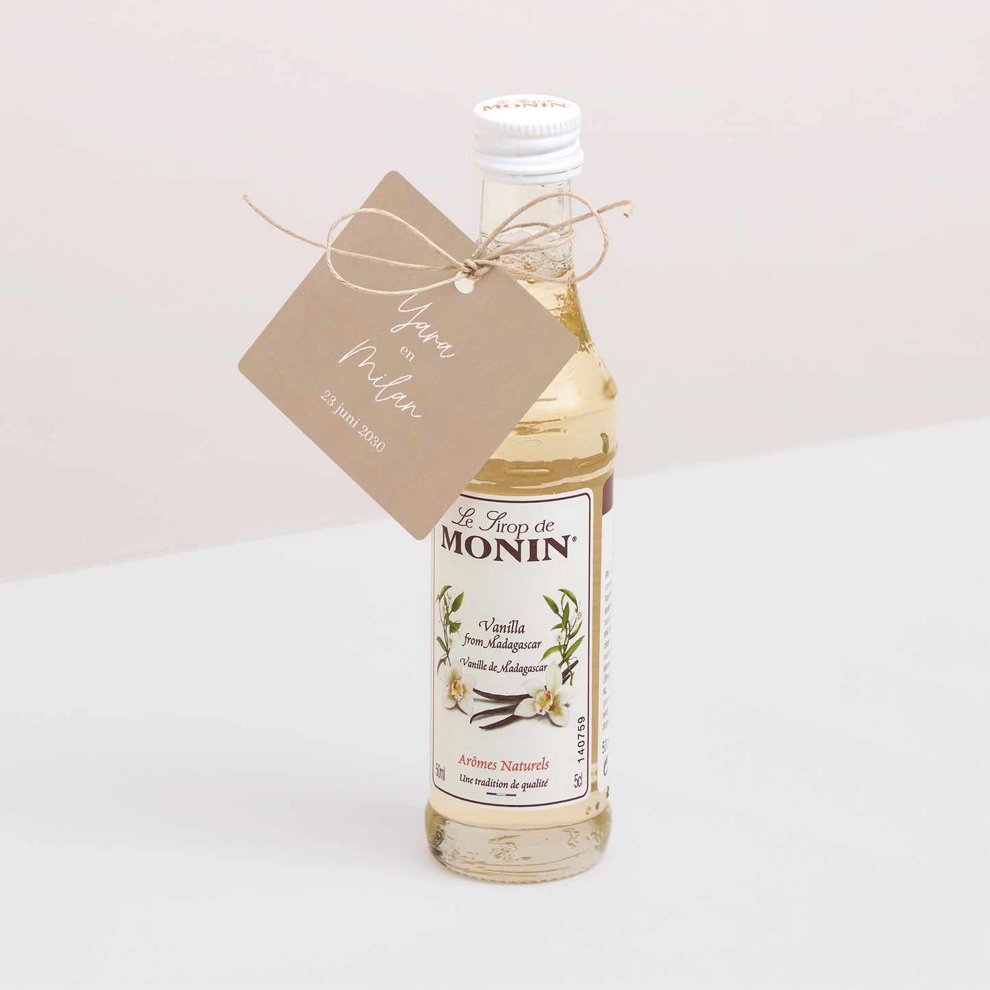 Cadeaulabel Huwelijk Vierkant Shakespeare II foto N° 3