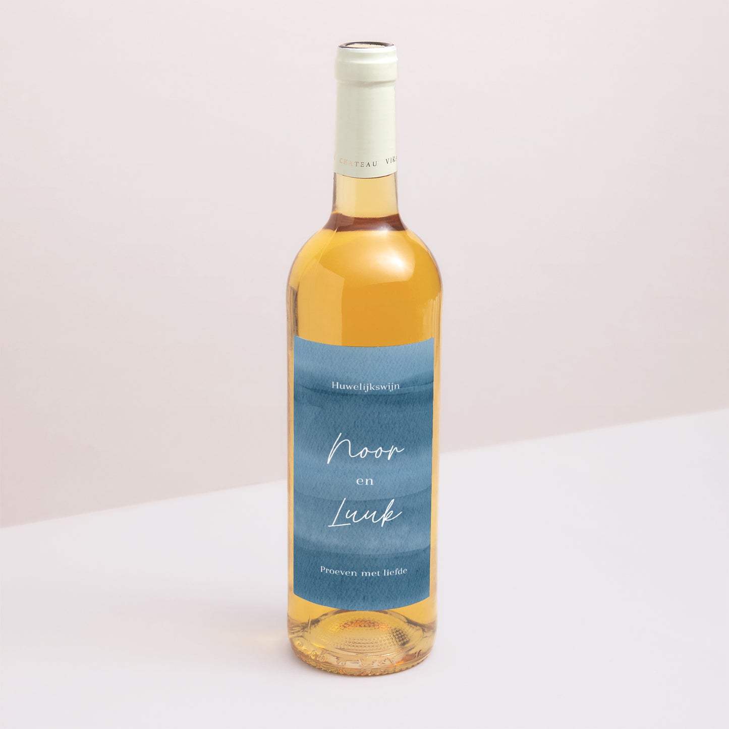 Flesetiket Huwelijk Portret foto N° 1