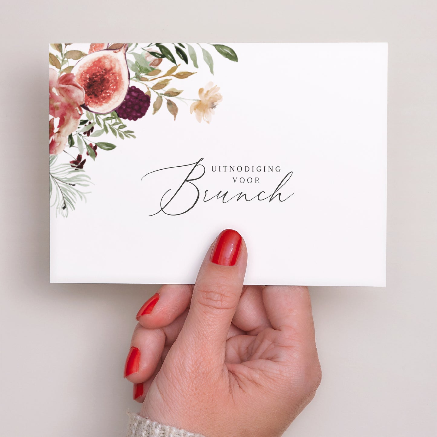 Uitnodigingen Huwelijk Landschap Caudélie foto N° 3