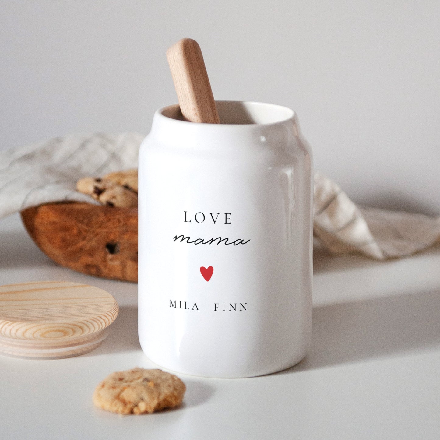 Keramiek pot Objecten 65 cl Mama van liefde VI foto N° 3