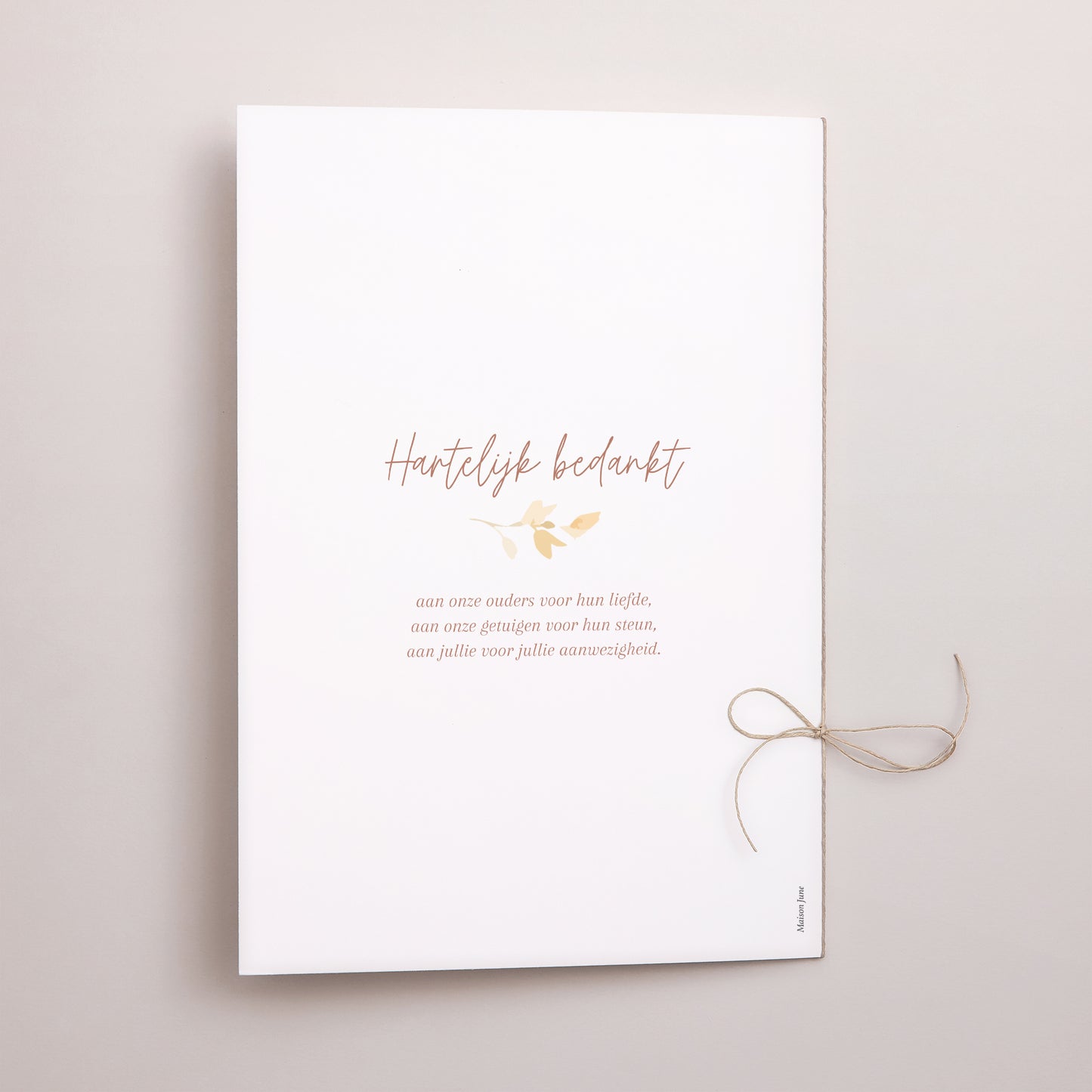 Kerkboekje Huwelijk Dubbele deur Eenvoudig foto N° 3