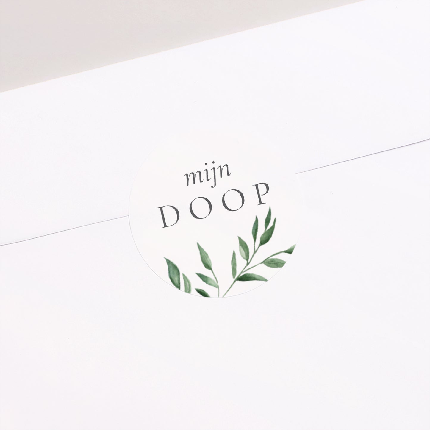 Sticker Doop Cirkel De olijfboom van liefde foto N° 1