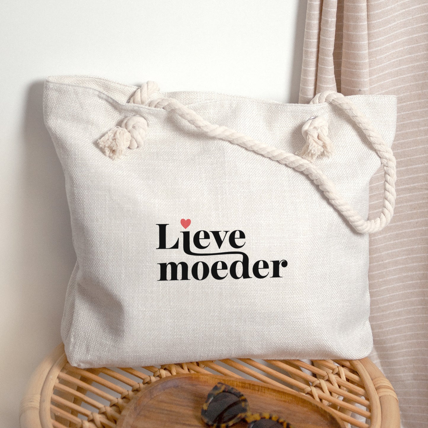 Shopper tas Objecten Shopper tas Lieve moeder. foto N° 1