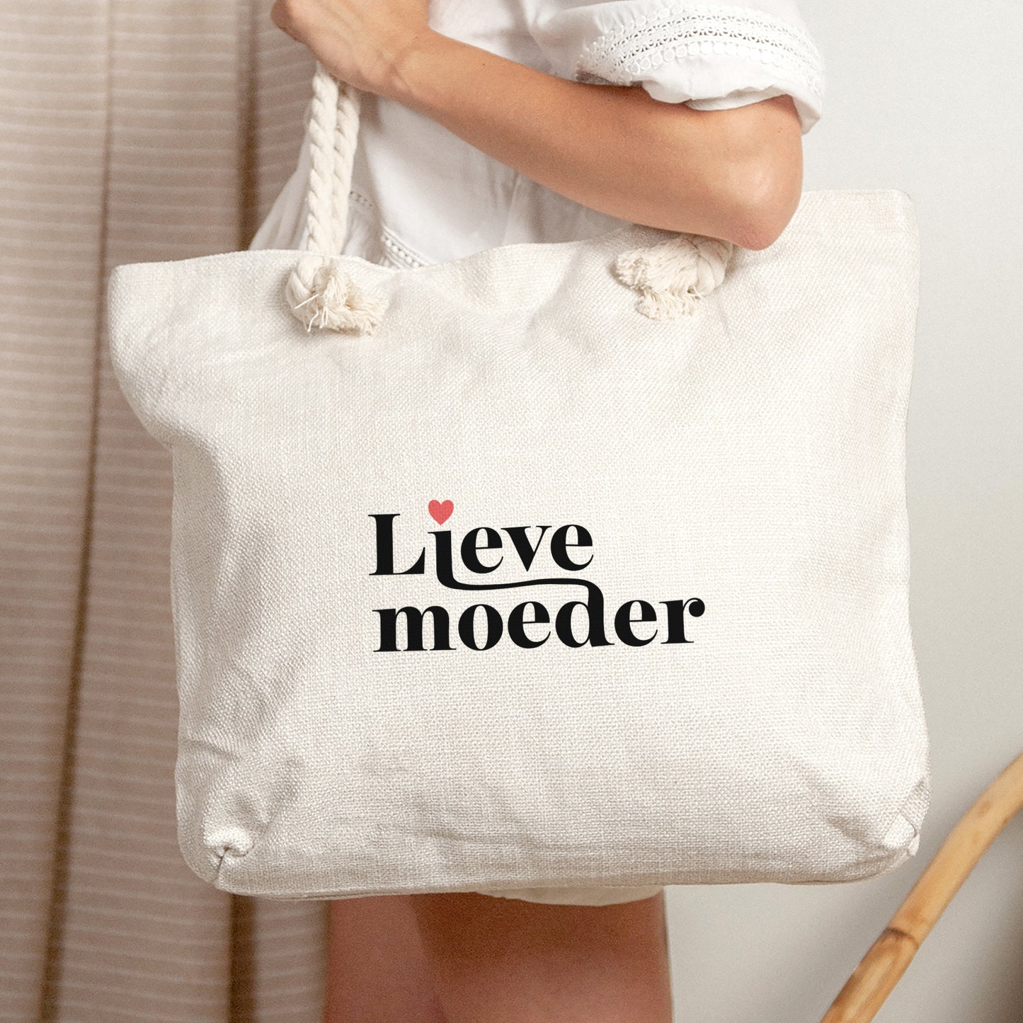 Shopper tas Objecten Shopper tas Lieve moeder. foto N° 2