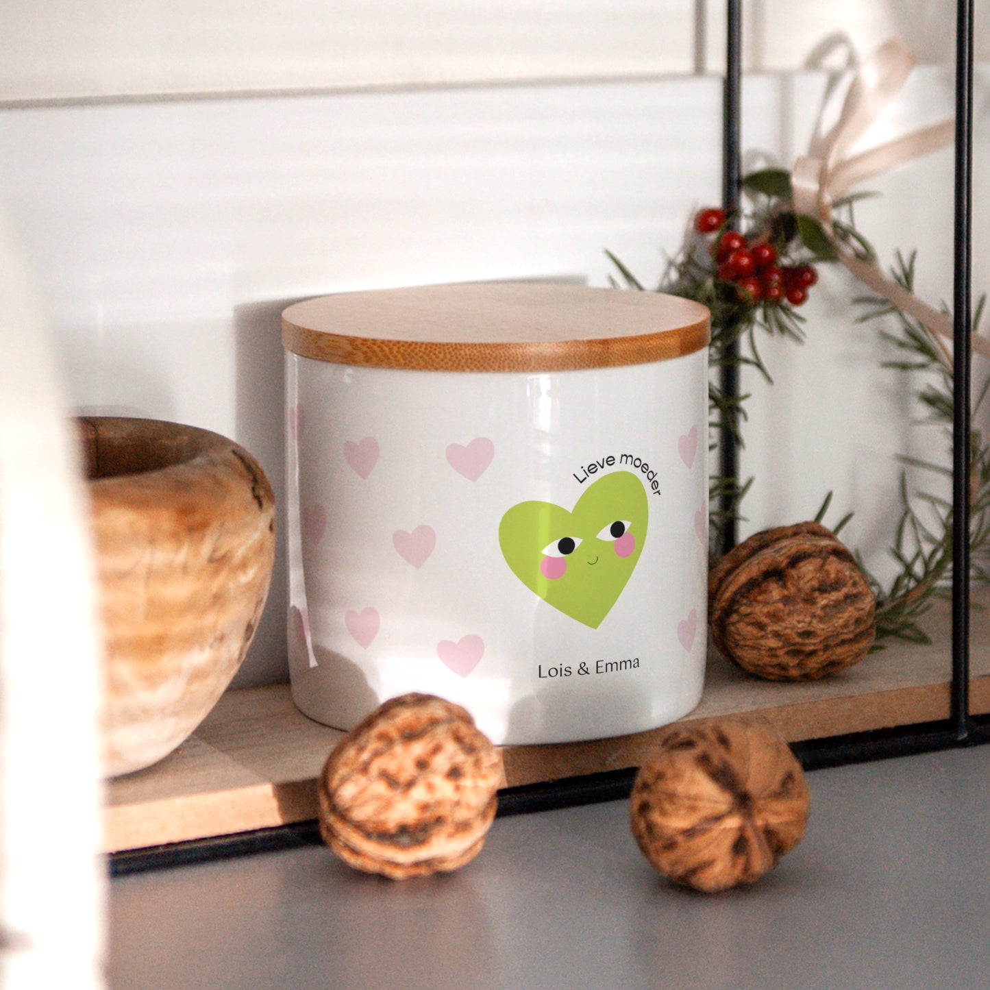 Keramiek pot Objecten 48 cl Mama van liefde IV foto N° 4