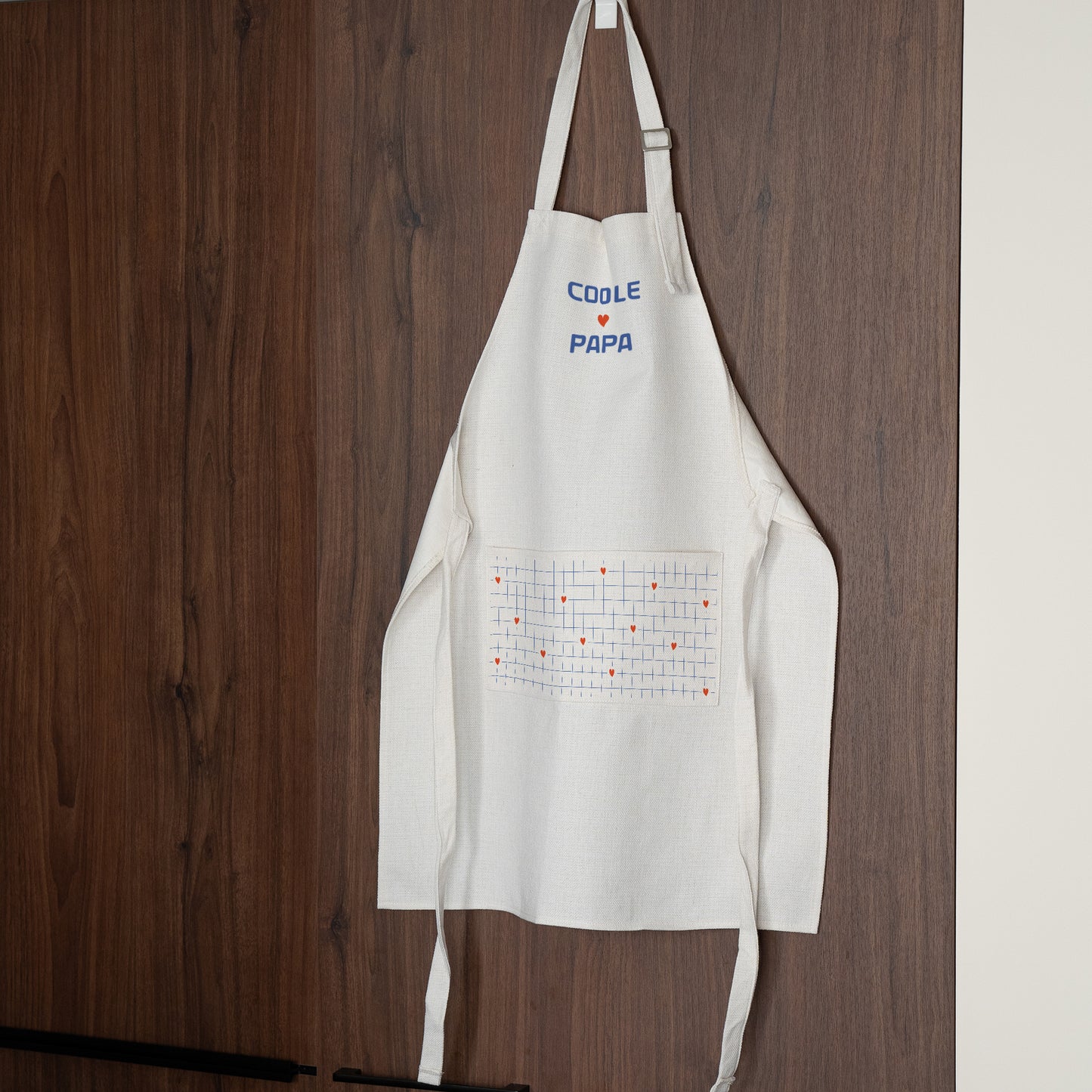 Schort Objecten Natuurlijk beige Coole papa foto N° 2