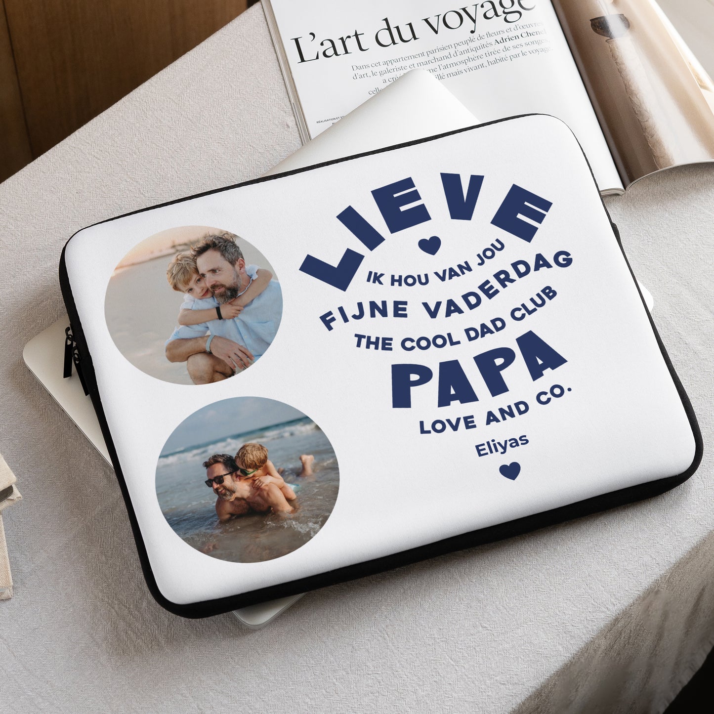 Laptophoes Objecten 15 inch Held van de liefde foto N° 1