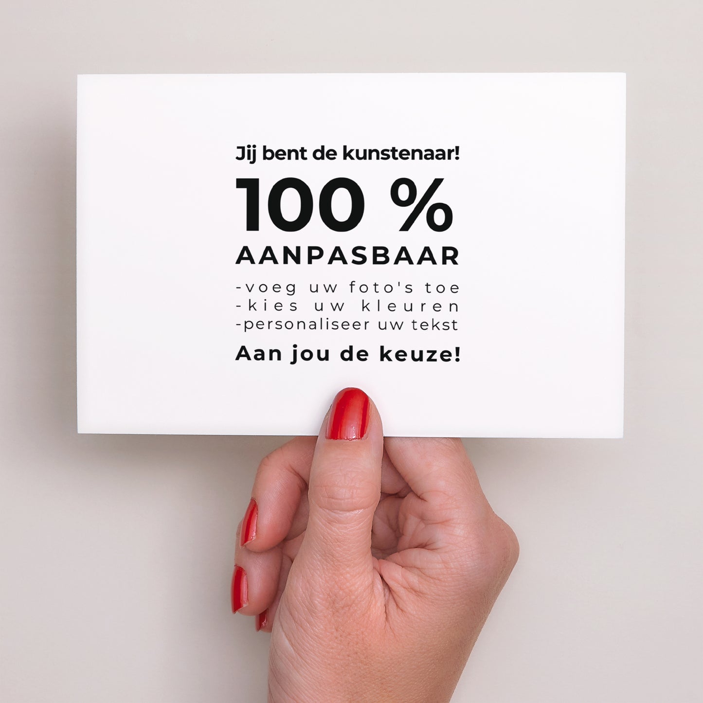 Uitnodigingskaart Geboorte Landschap Doe het zelf V foto N° 3