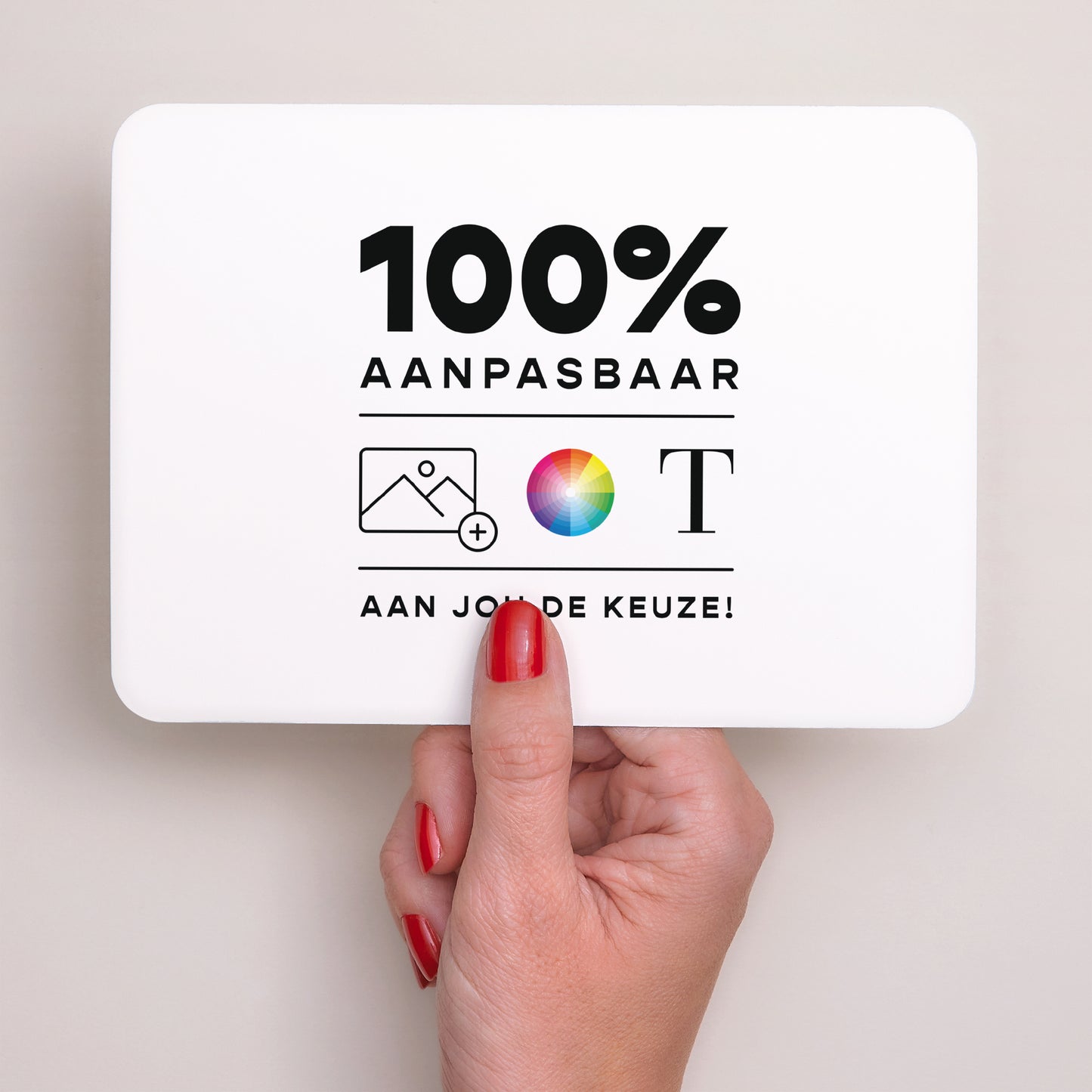 Uitnodigingskaart Geboorte Landschap, afgeronde randen Doe het zelf V foto N° 3