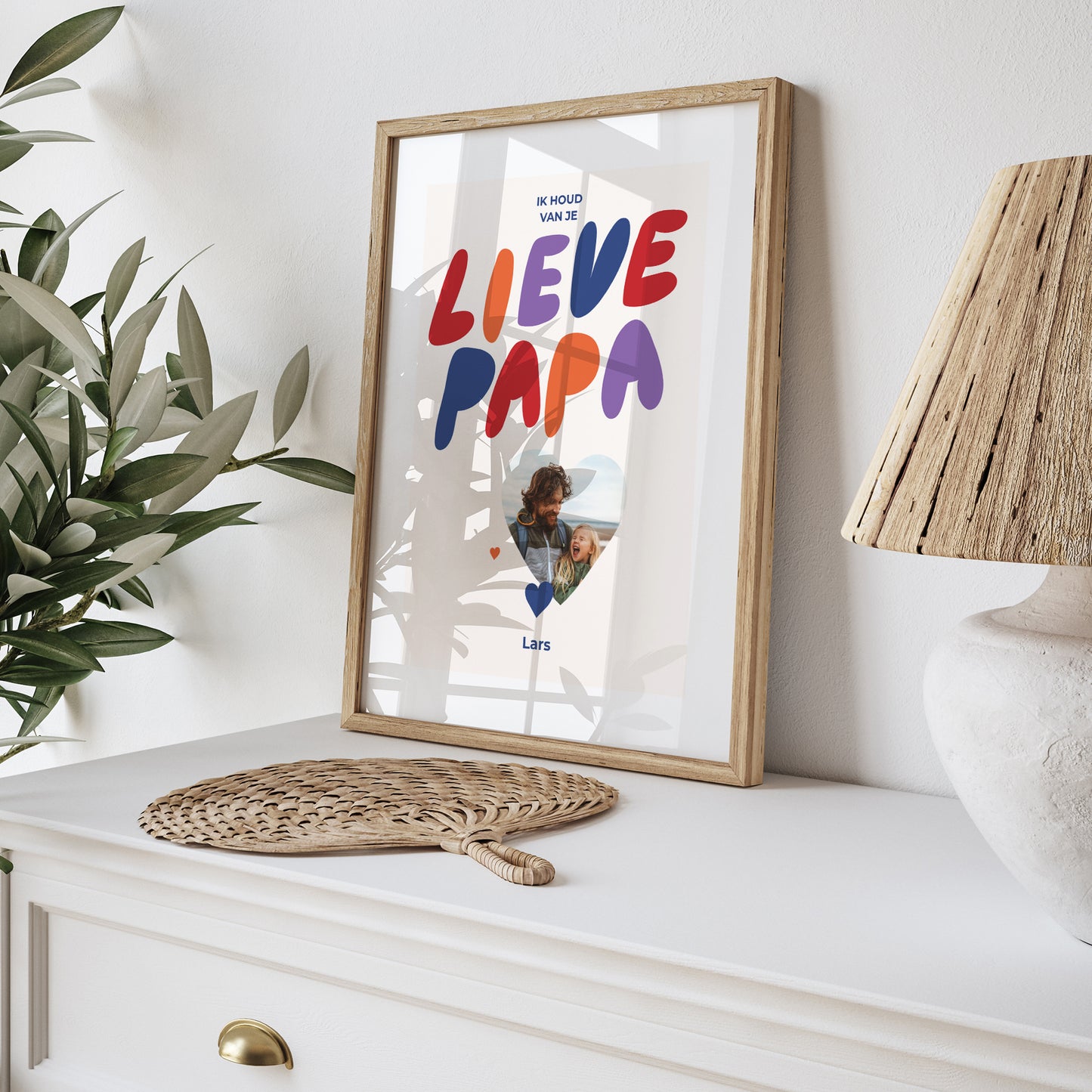 Poster Objecten Portret Liefde kleuren foto N° 5