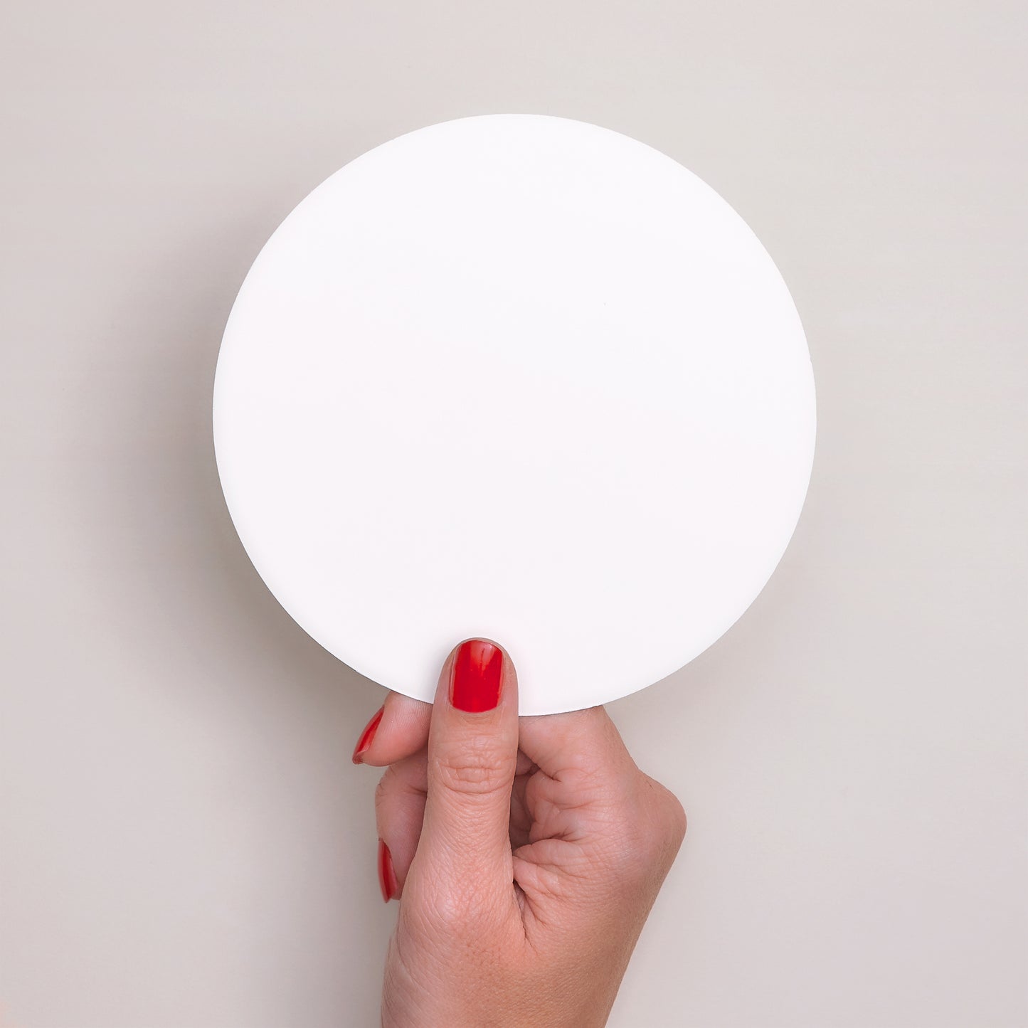 Uitnodigingskaart Huwelijk Rond Doe het zelf VI foto N° 3