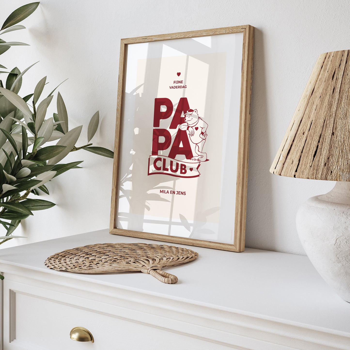 Poster Objecten Portret Bear Club foto N° 5