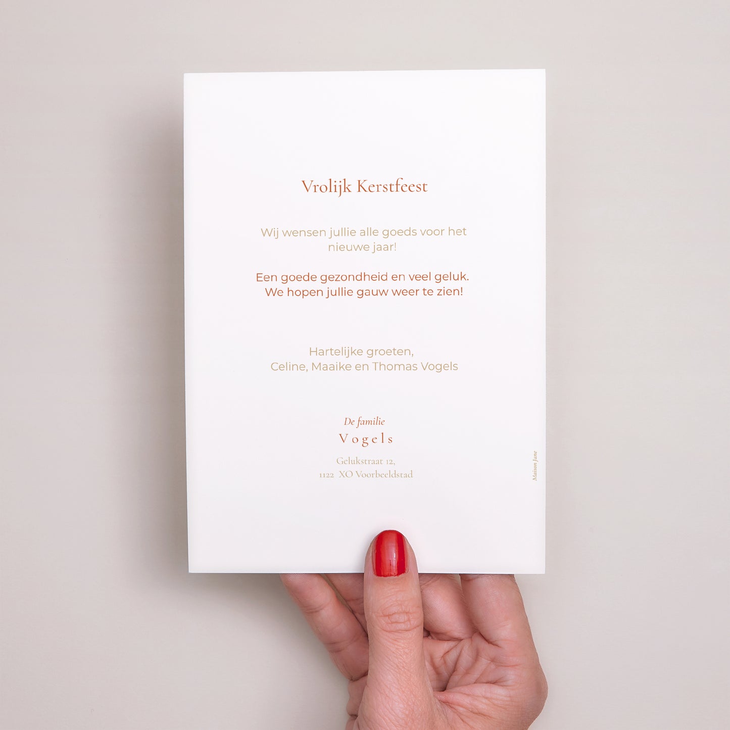 Kerstkaart Eindejaar Ontario foto N° 3