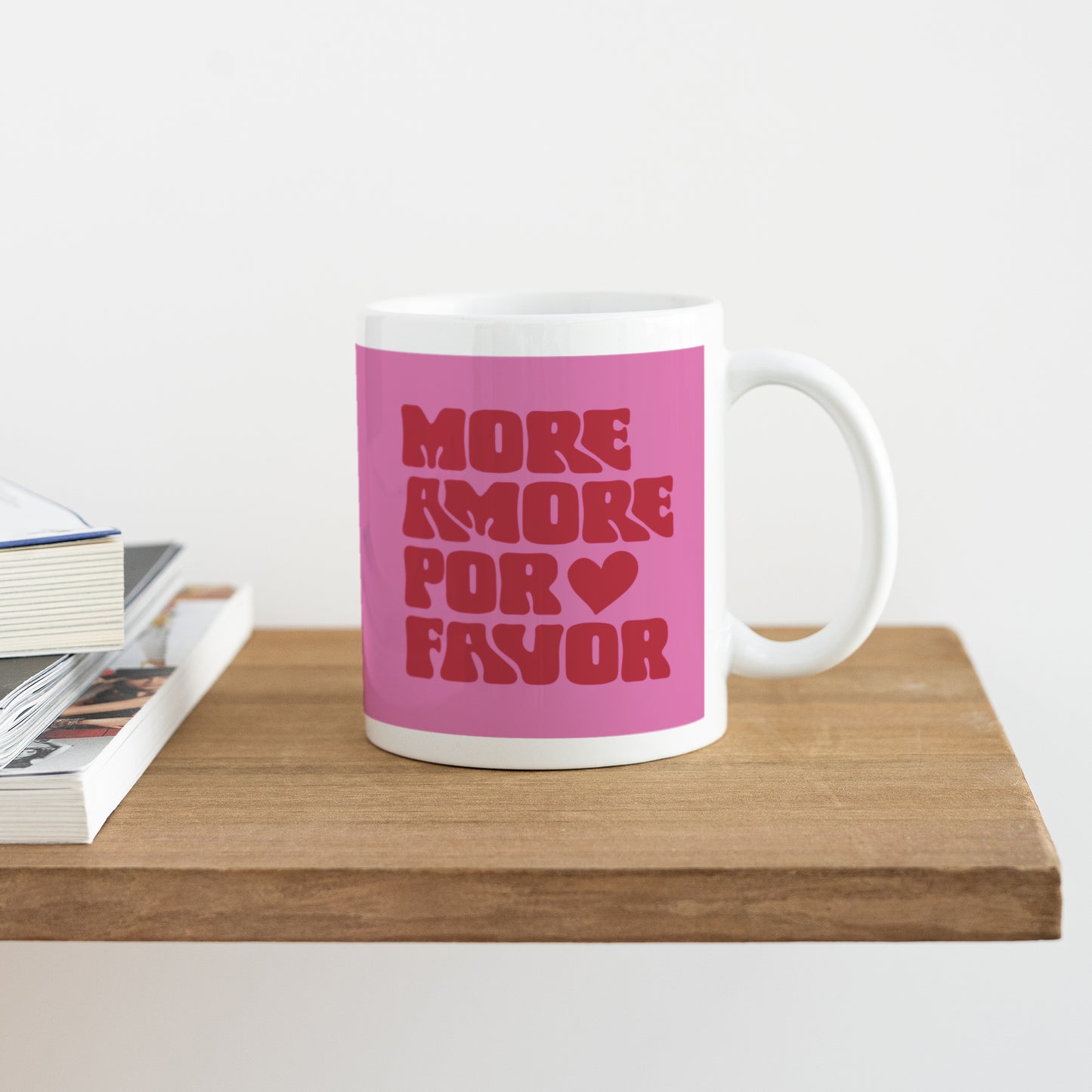 Mok Objecten Wit More amor por favor foto N° 4