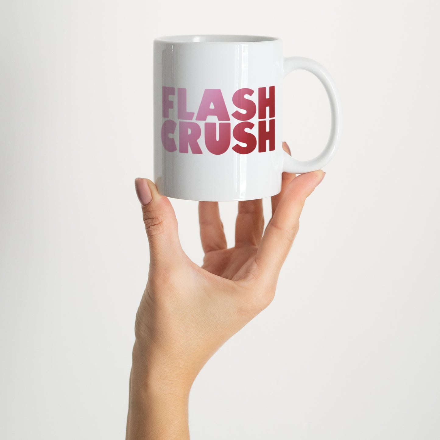 Mok Objecten Wit Flash crush foto N° 2